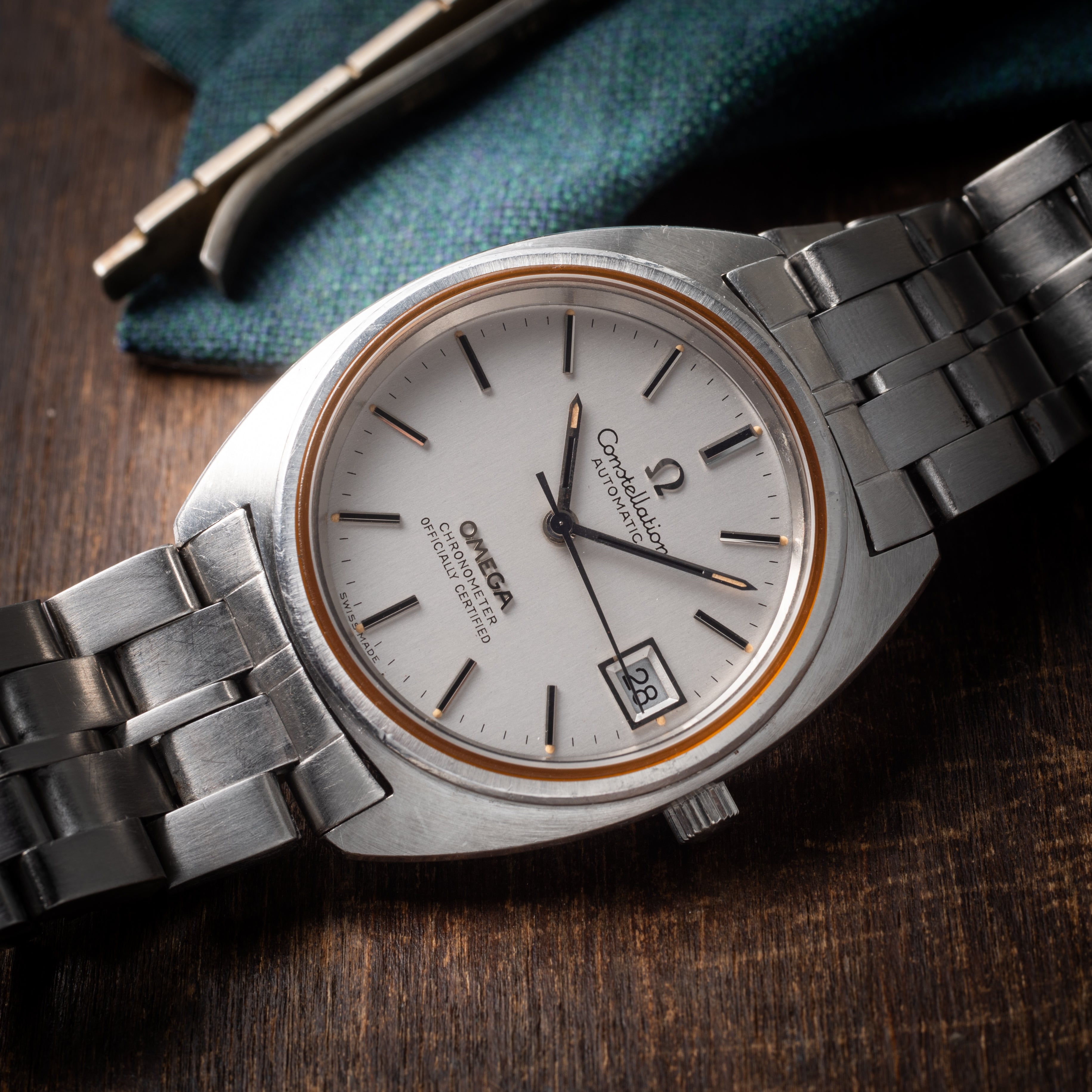 オメガ コンステレーション ジェンタ 1973年製 Ref.ST168.0056 後期型 ブレス付き