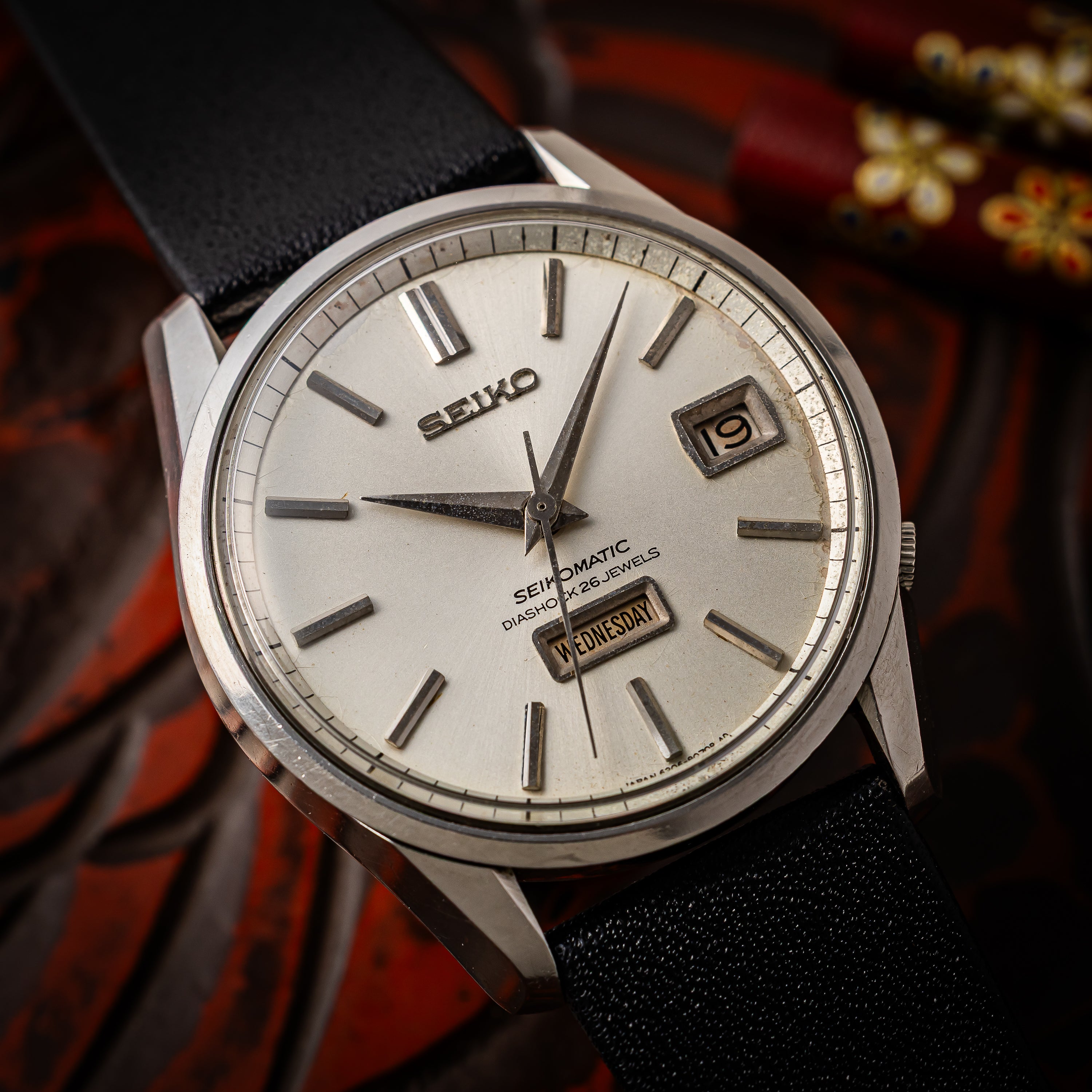 セイコーマチック 26石自動巻き 1975年製 イルカマーク Ref.6206‐8040