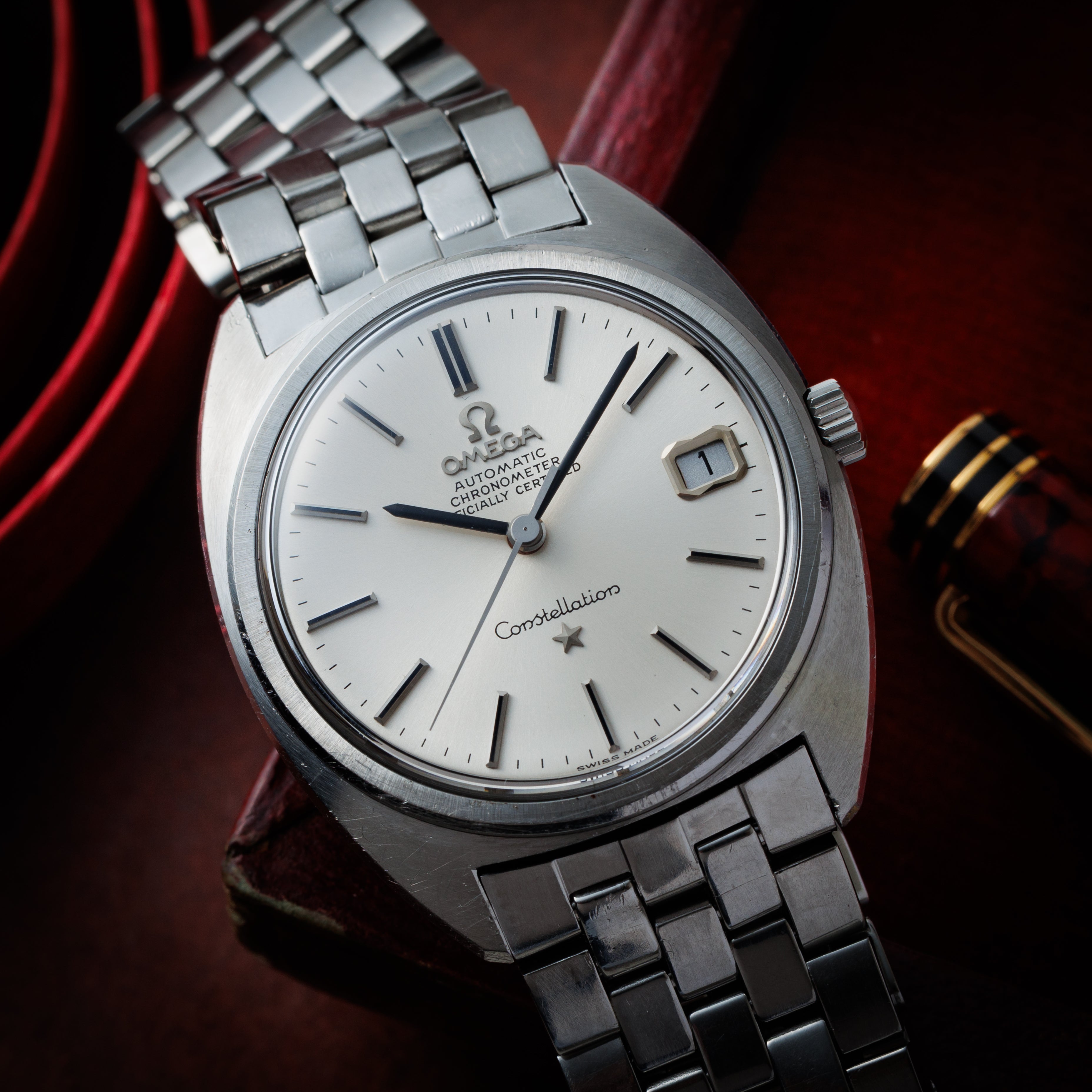 オメガ コンステレーション ジェンタ 1969年製 Ref.168.017 ブレス付き