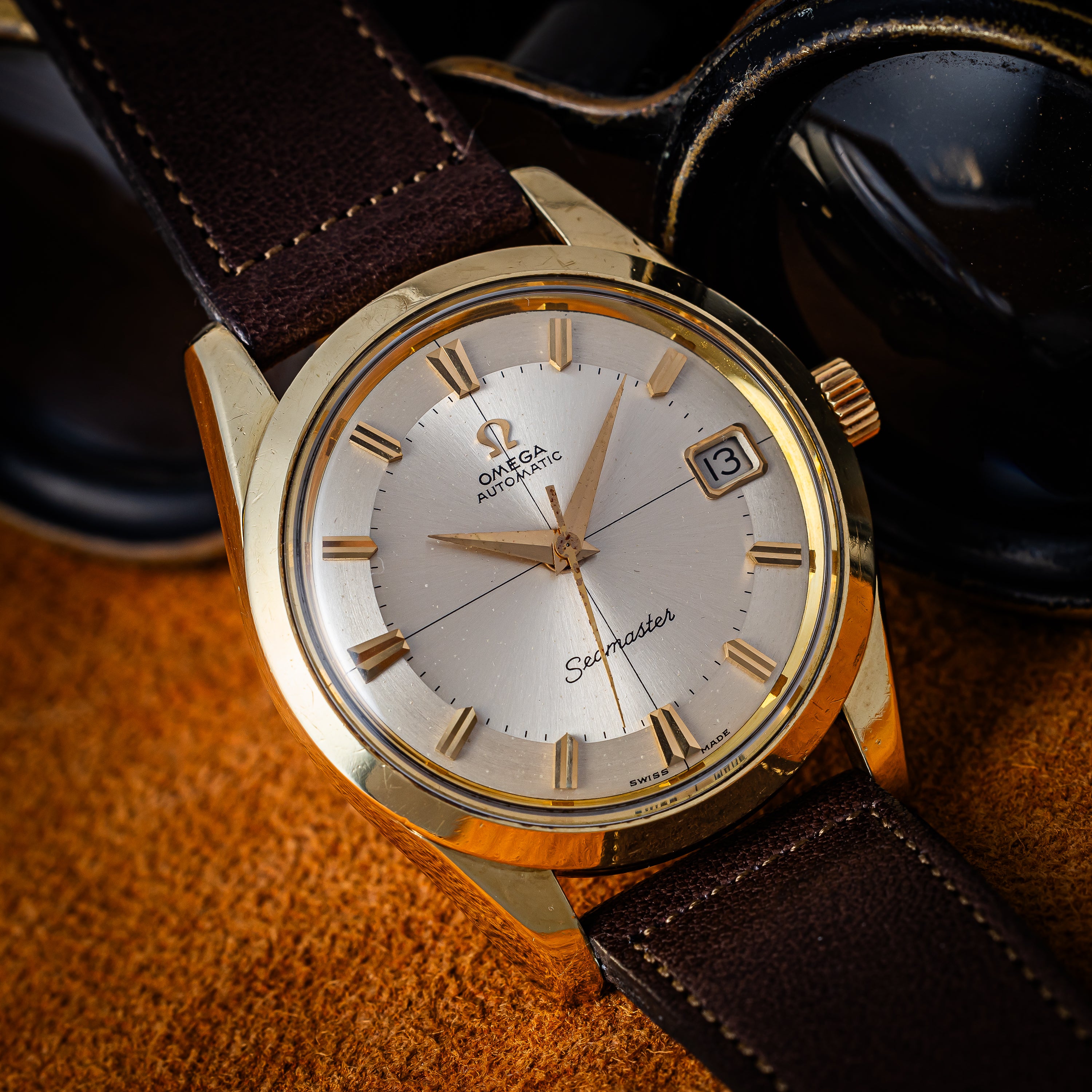 オメガ シーマスター 1963年製 Ref.166010-63SC 金張り