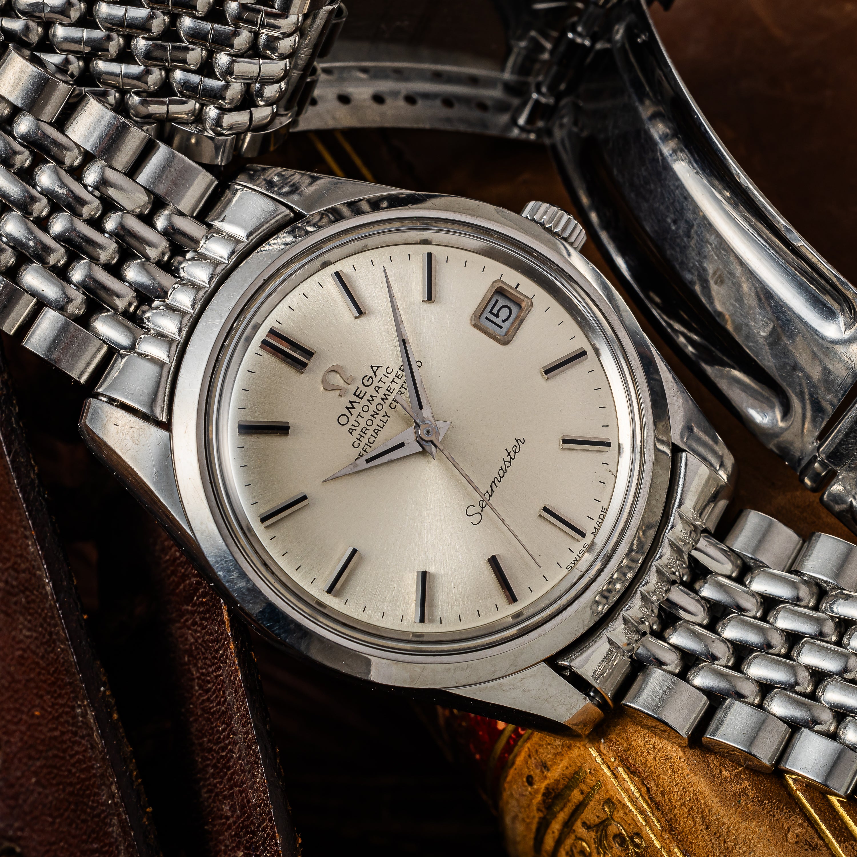 オメガ シーマスター クロノメーター 1969年製 Ref.168.024 純正ブレス付き