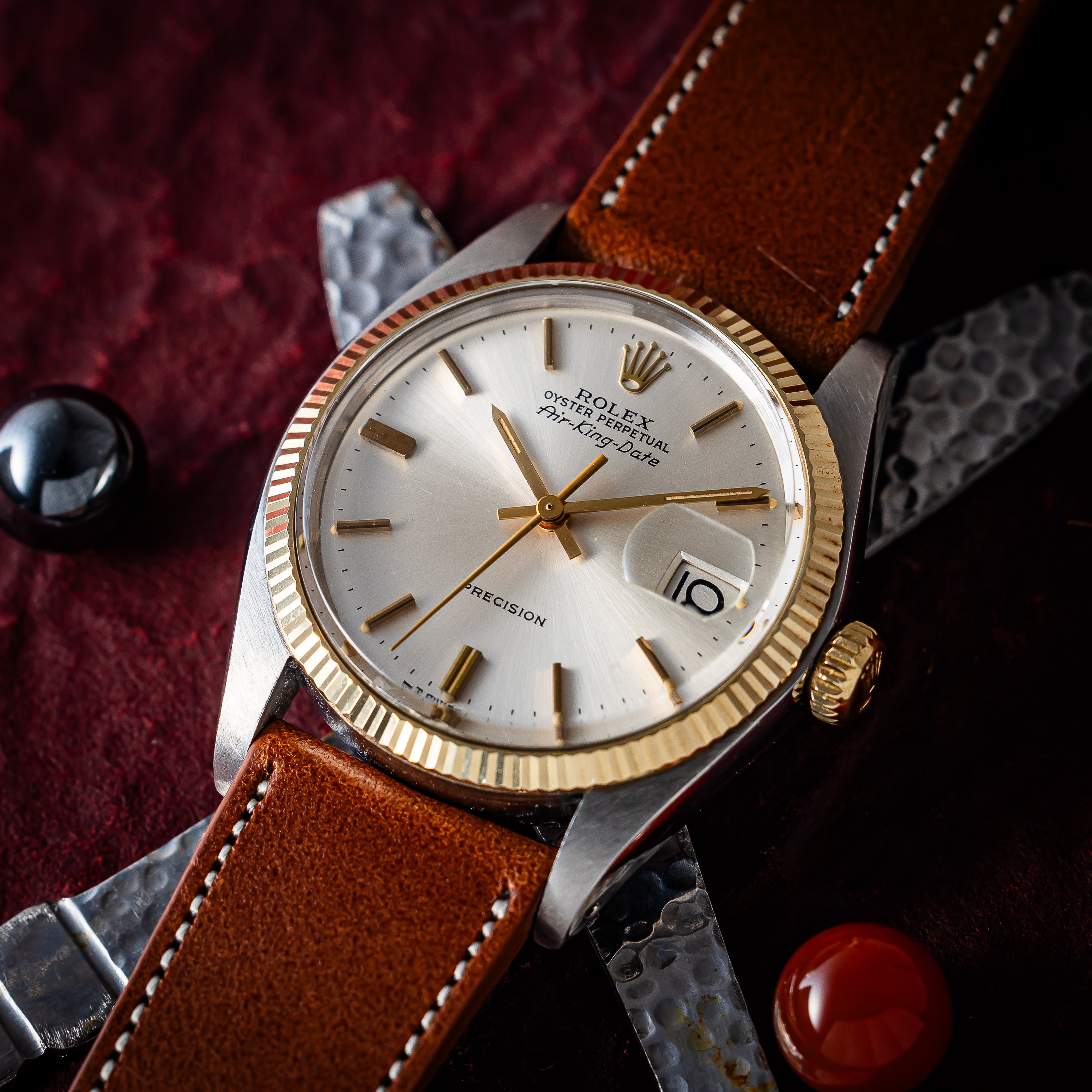 ロレックス エアキングデイト 1974年製 Ref.5701 コンビ Cal.1520