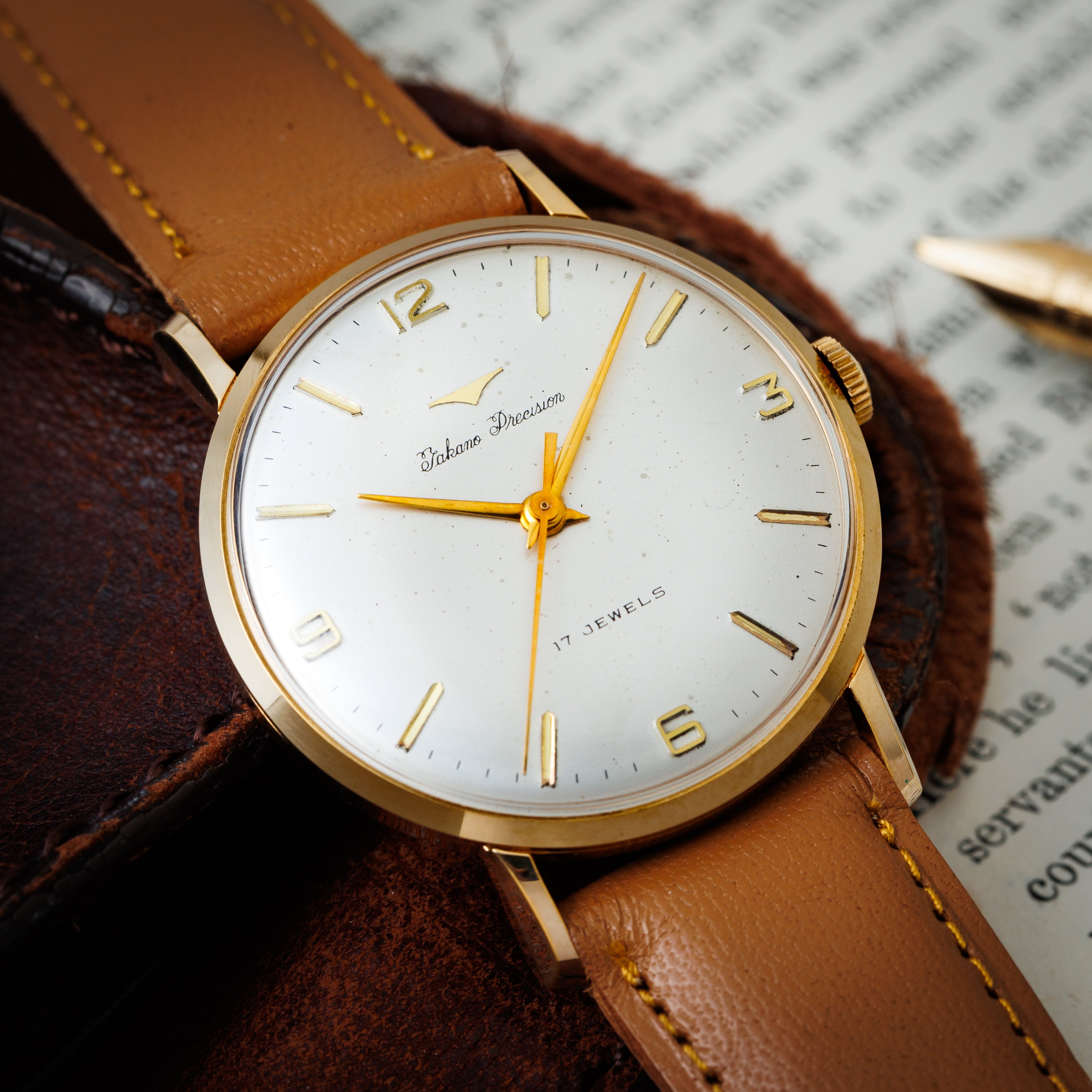 タカノ プレシジョン 17石 ラコー型 GP/SS 未使用 タグ付き