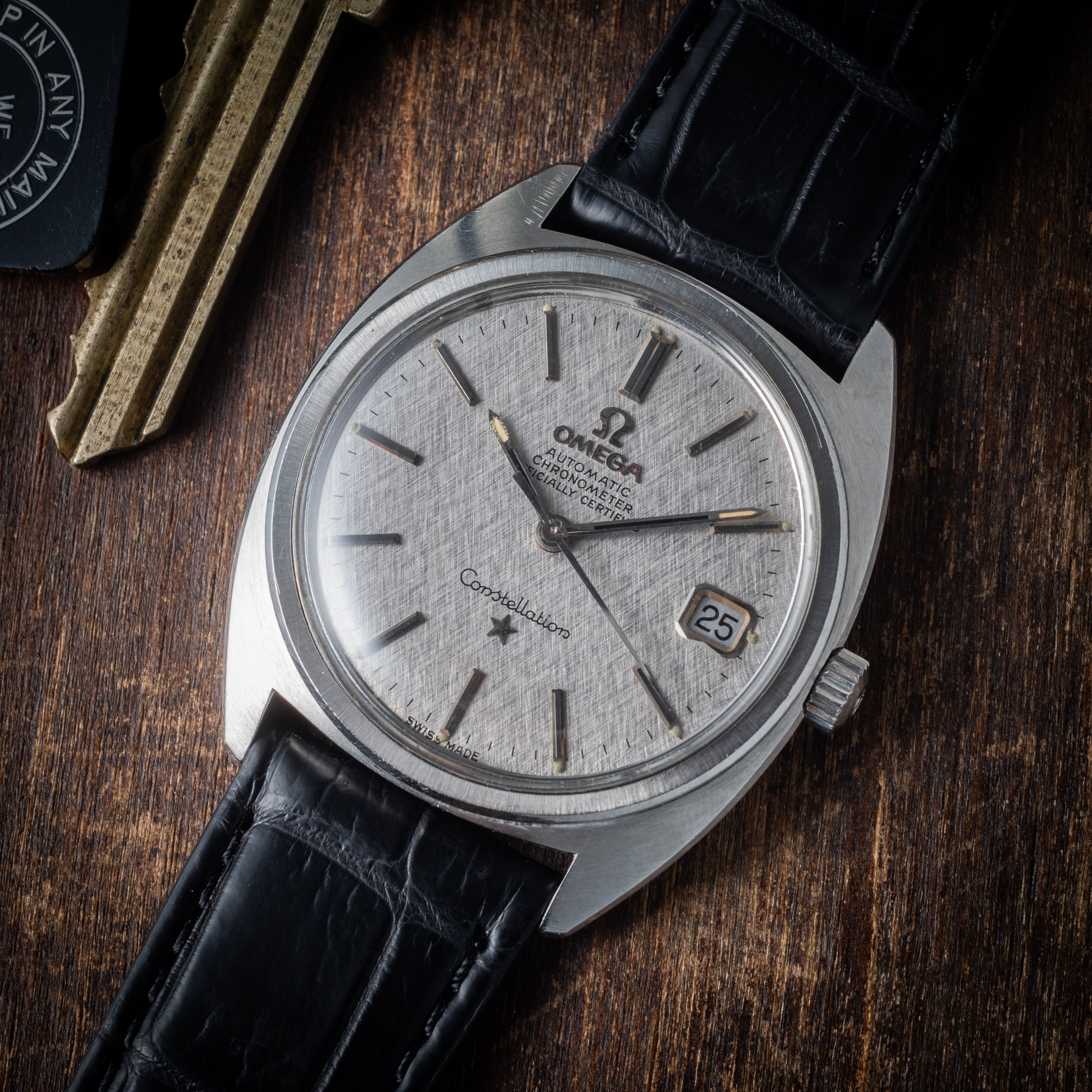 オメガ コンステレーション 1969年製 Ref.168.017 ジェンタ リネンダイヤル クロノメーター自動巻き