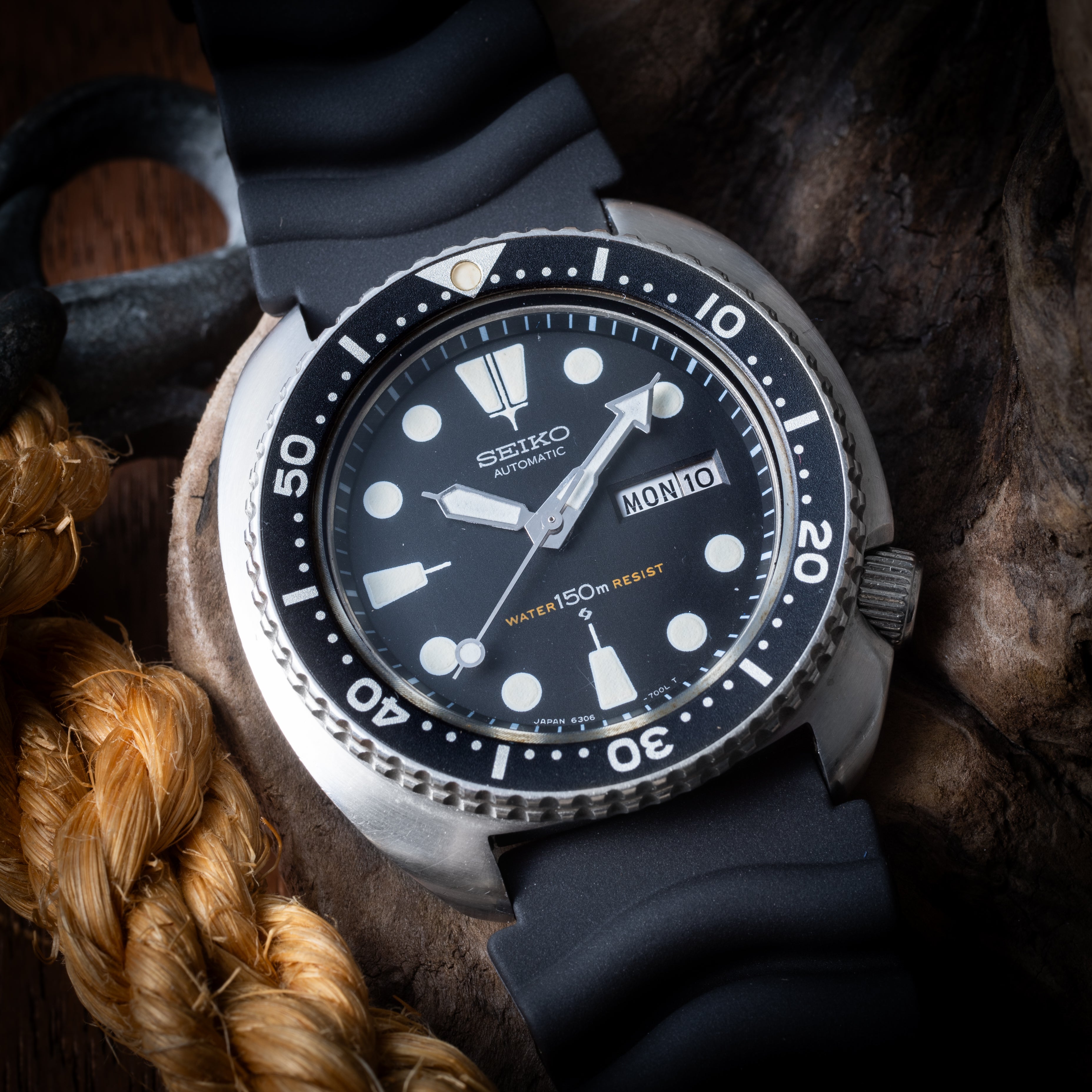 セイコー 150m 3rdダイバー 1979年製 Ref.6306-7001 デイデイト自動巻き