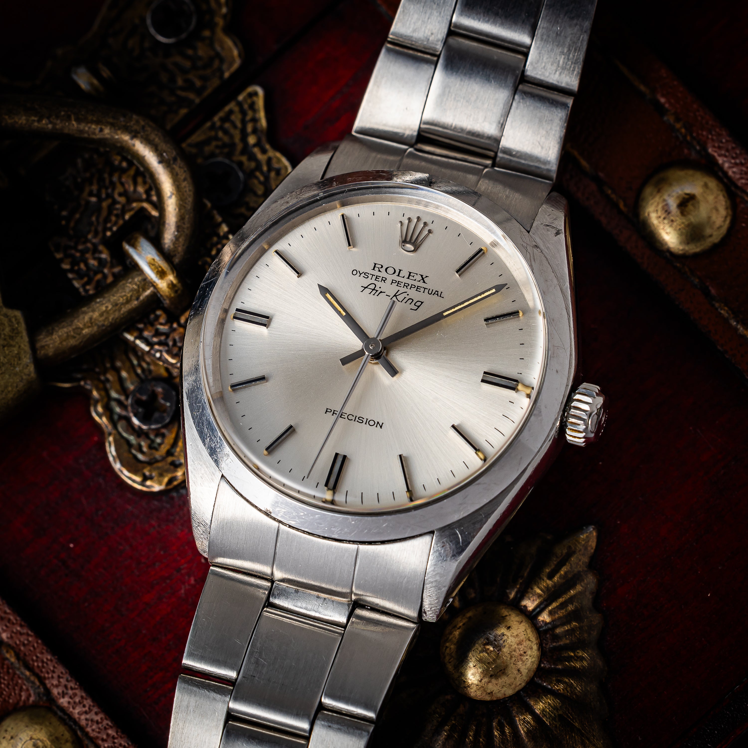 ロレックス エアキング 1973年製 Ref.5500 シルバーダイヤル