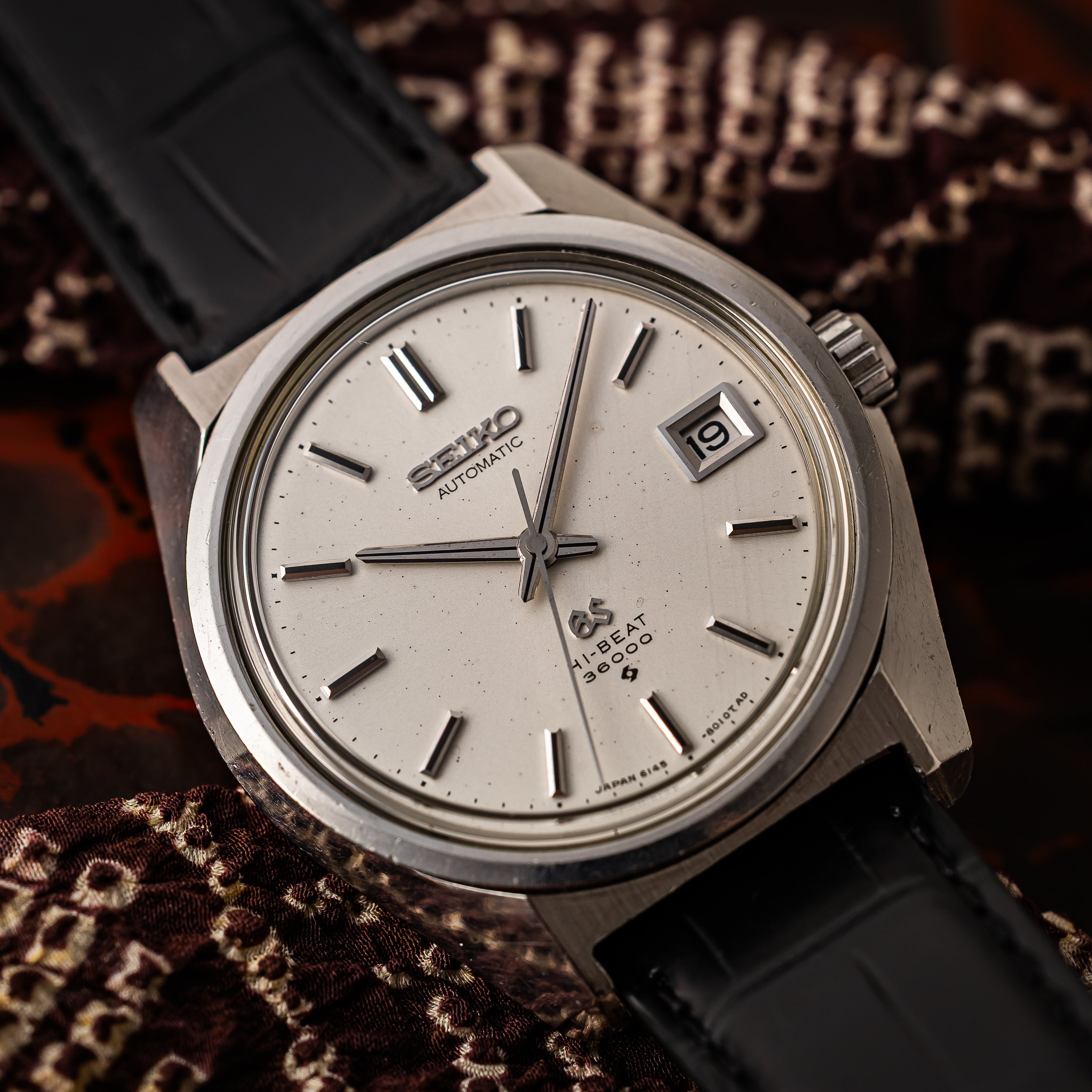 グランドセイコー 61GS ハイビート自動巻き 36000 1969年製 Ref.6145-8000
