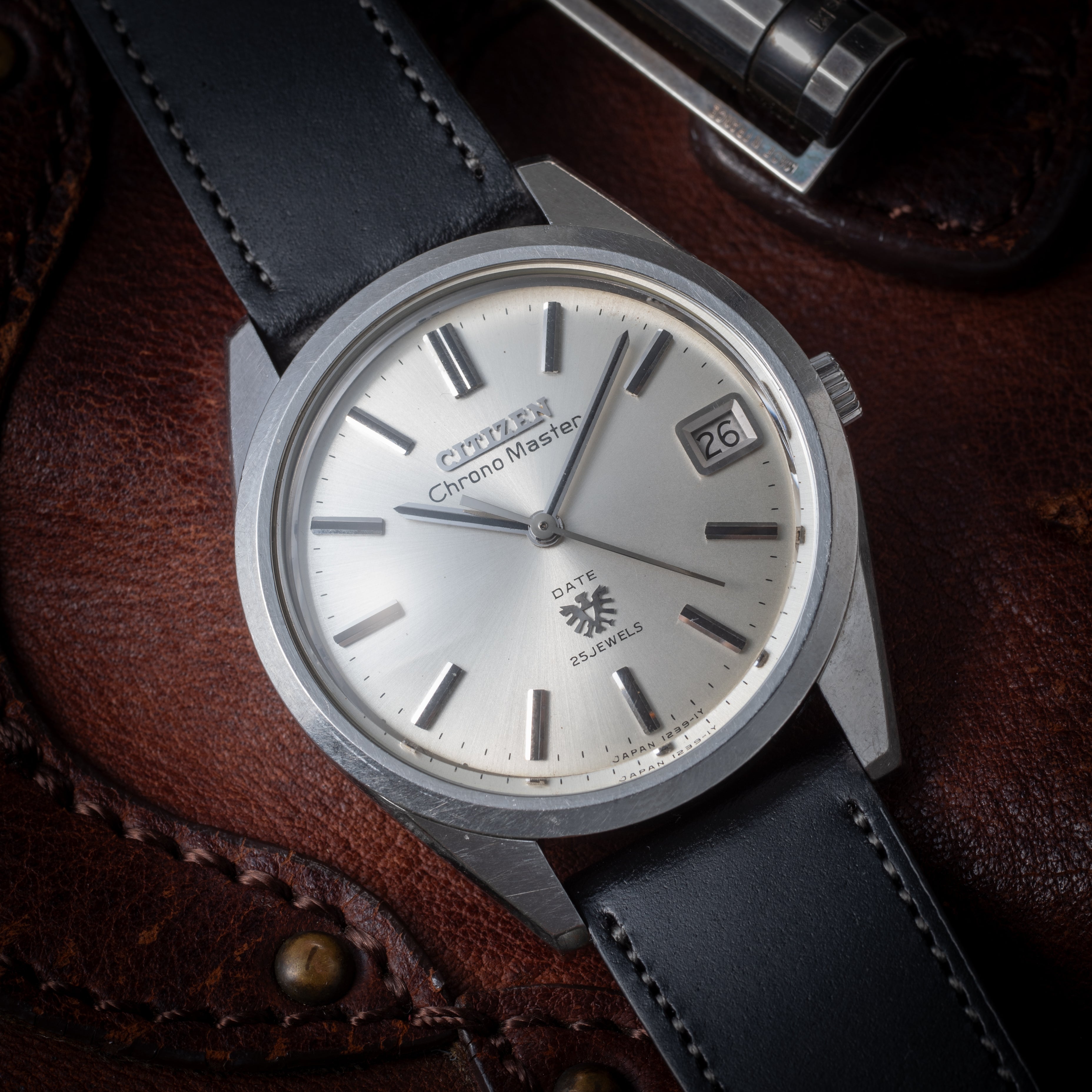 シチズン クロノマスター初期型 手巻き25石 1968年製 Ref.HODS 2901-Y 鷲メダル