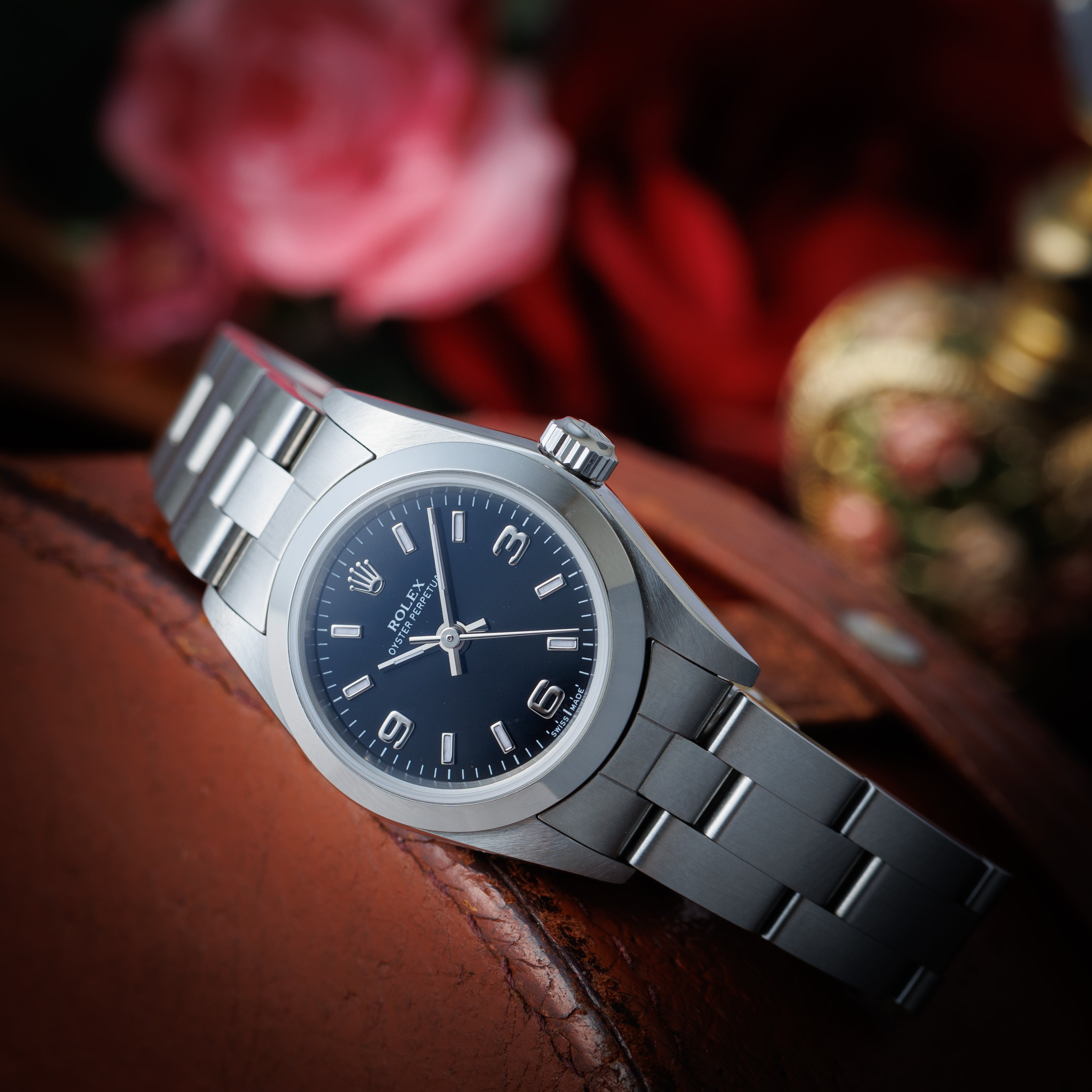 ロレックス レディース 2001年製 Ref.76080 オイスターパーペチュアル エクスプローラーダイヤル