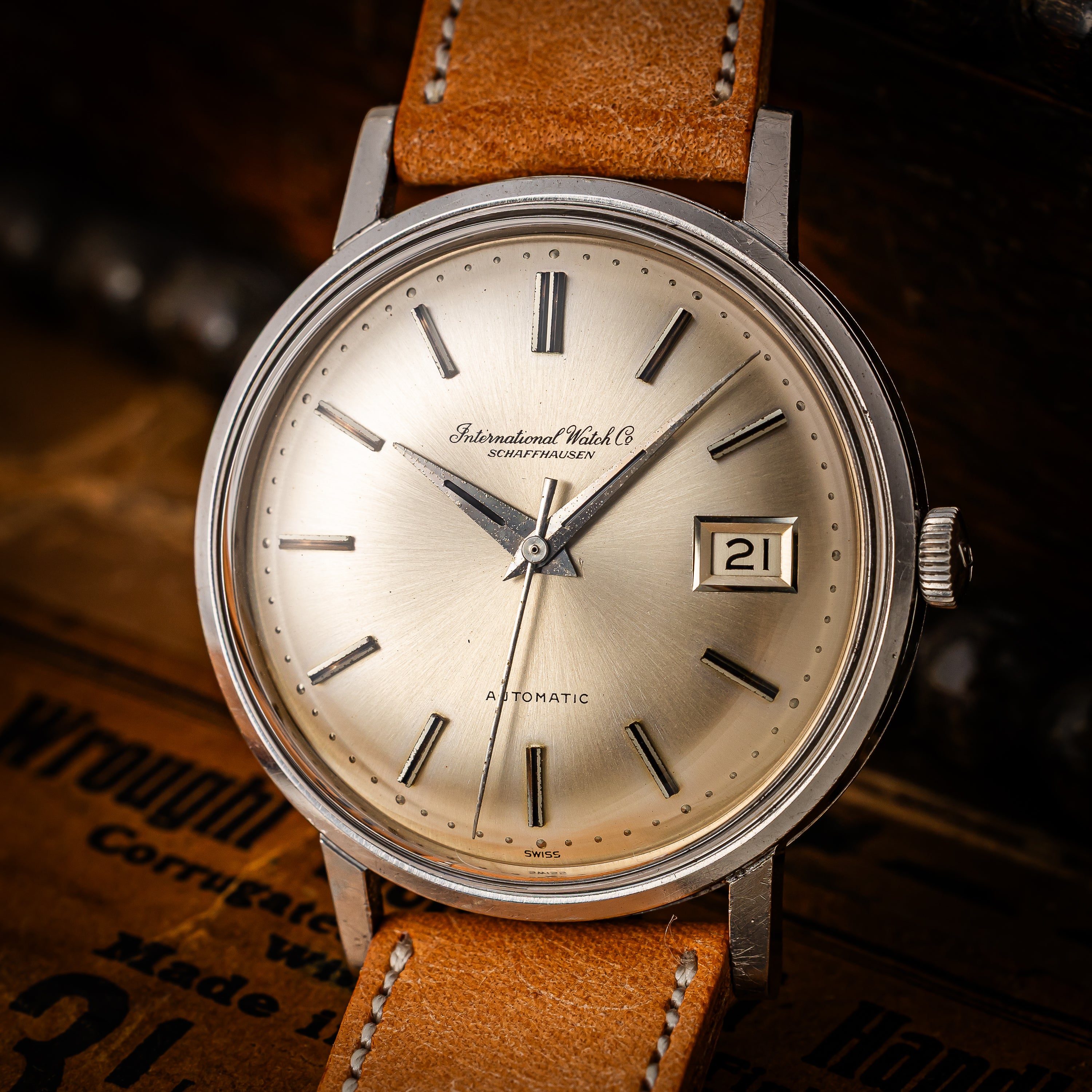 IWC ラウンドケース 1964年製 ペラトン式自動巻き Cal.8541 R804A