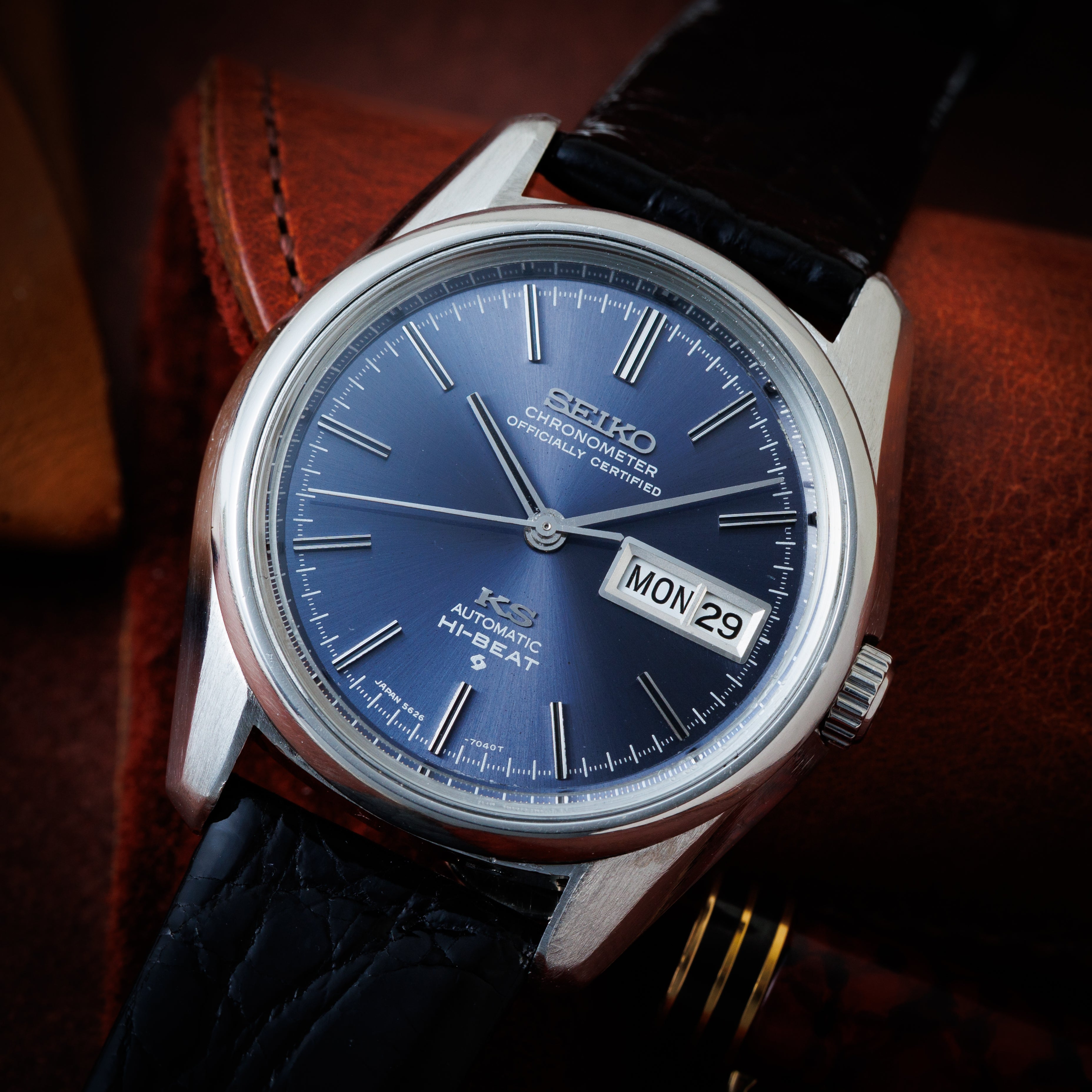 キングセイコー 56KS  クロノメーター ブルーダイヤル