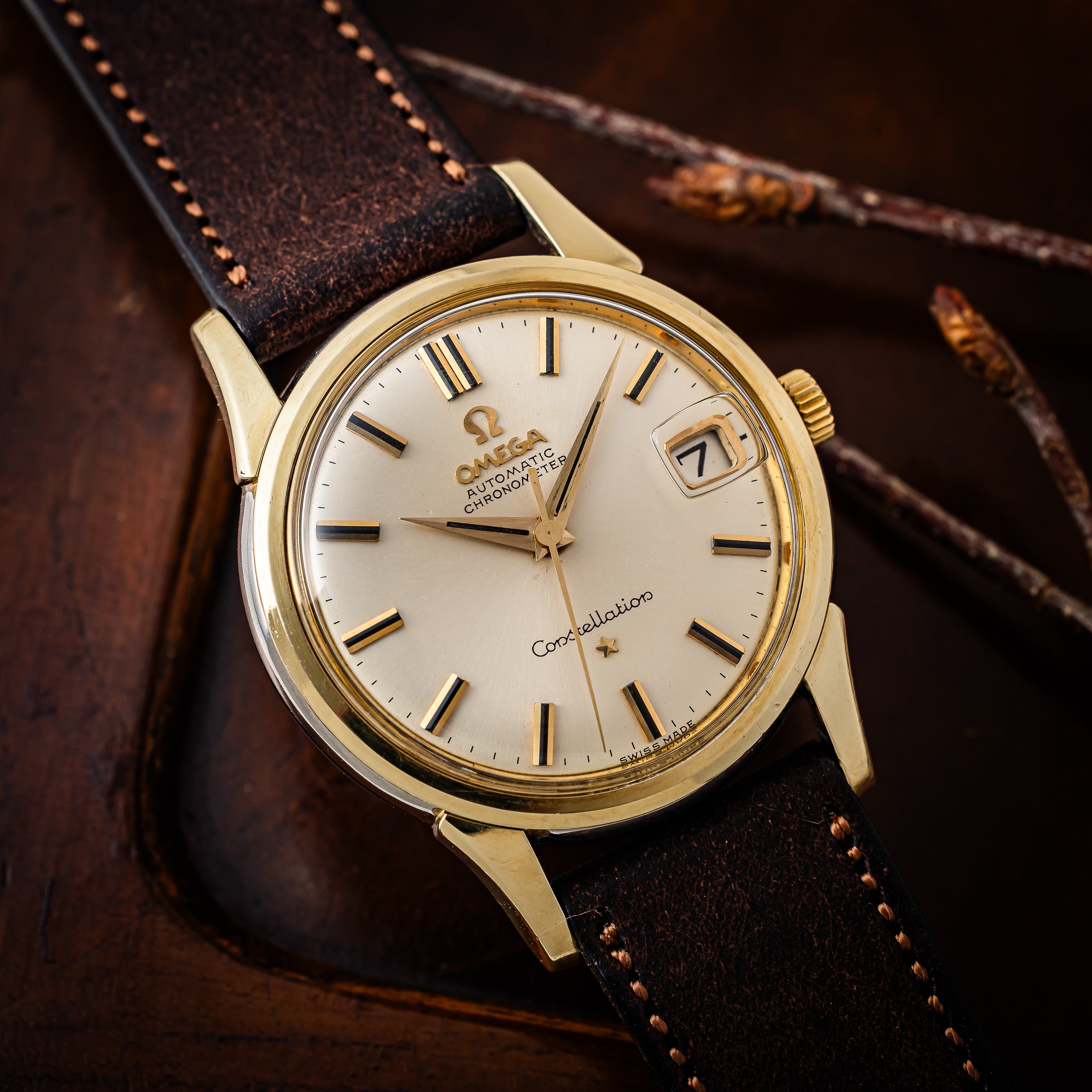 オメガ コンステレーション 1961年製 Ref.14393 61 SC トップゴールド