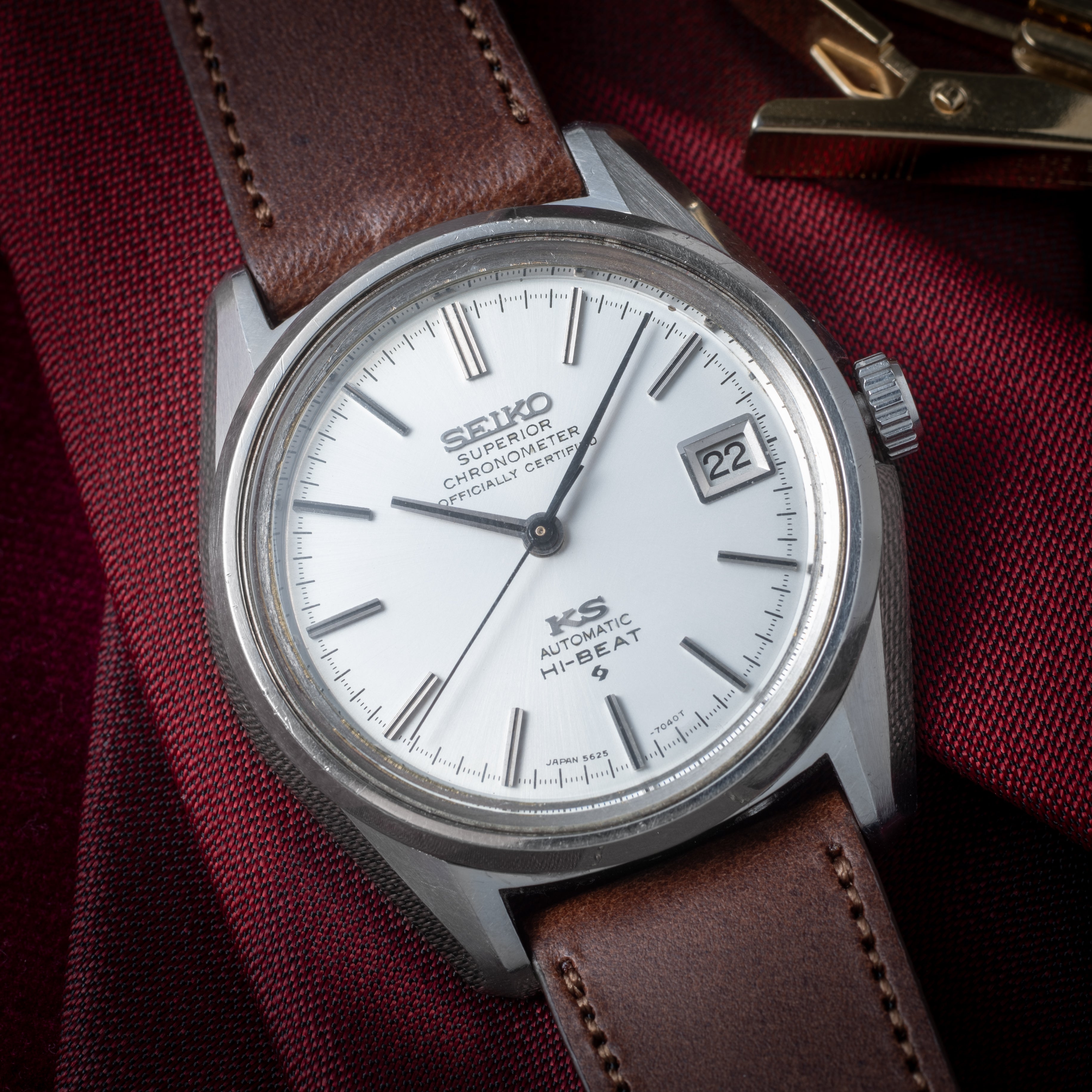 キングセイコー スーペリアクロノメーター 1969年製 Ref.5625-7040 ハイビート自動巻き 56KS