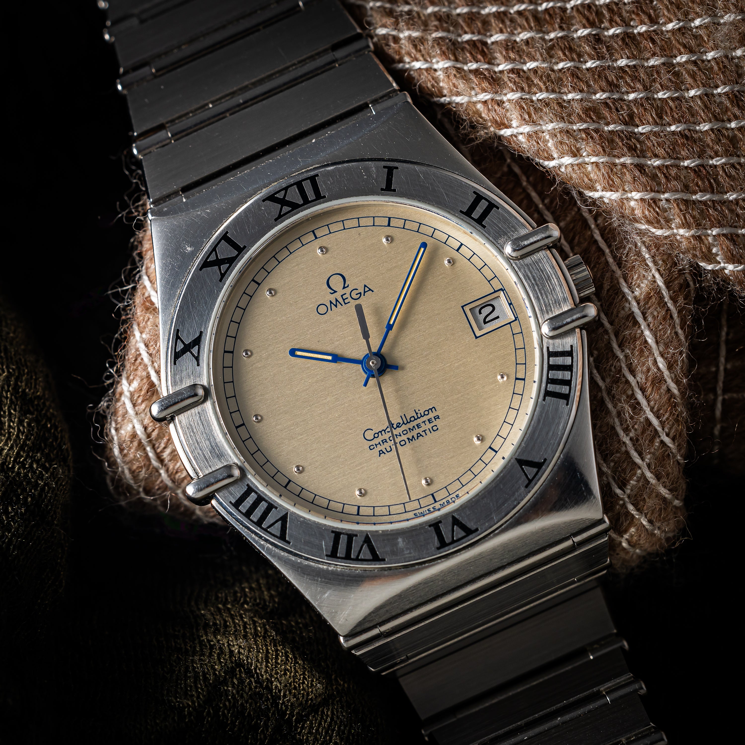 オメガ コンステレーション 1984年製 Ref.1500.30 裏スケルトン