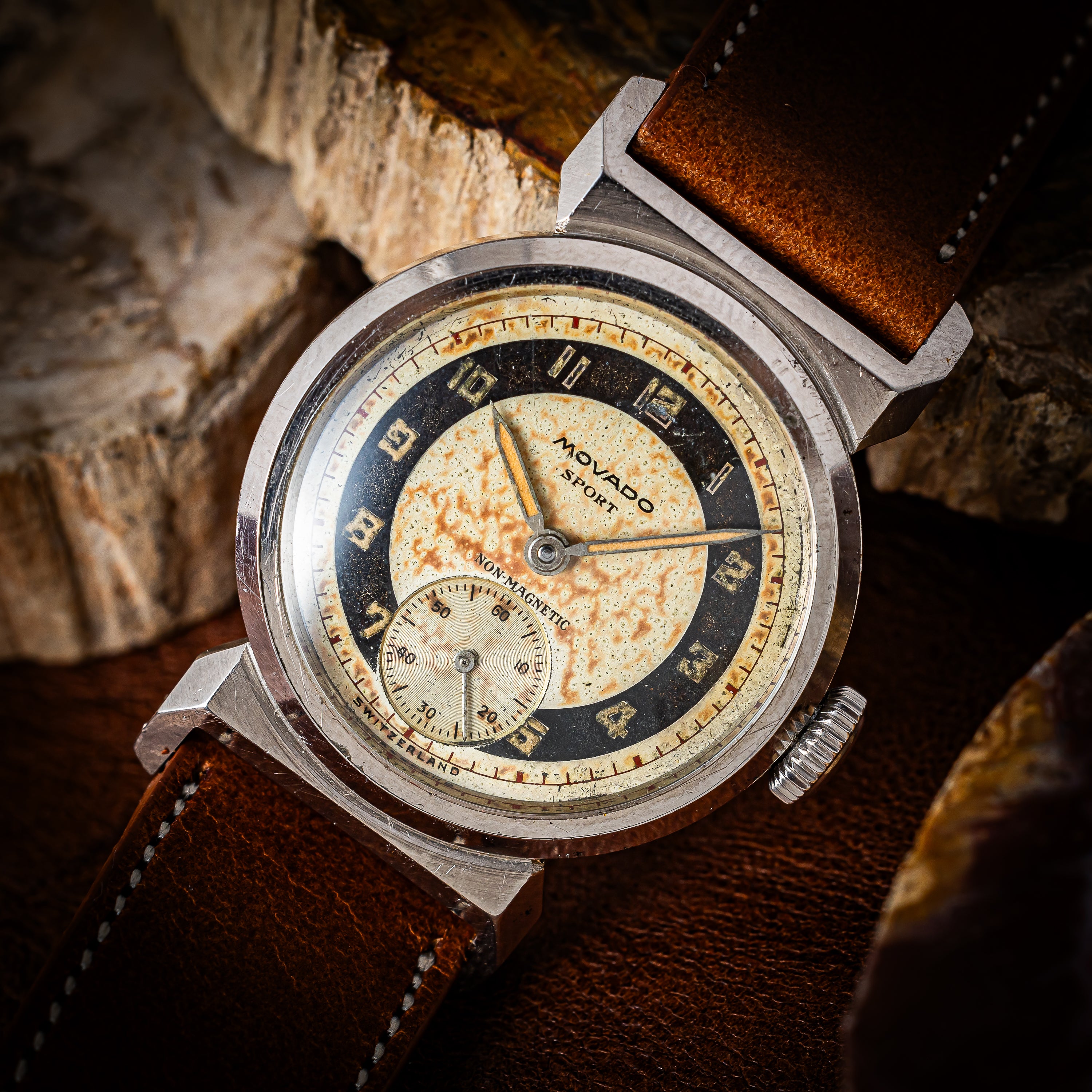 モバード アクバティック 1940年代製 Ref.11729 手巻き Cal.150MN