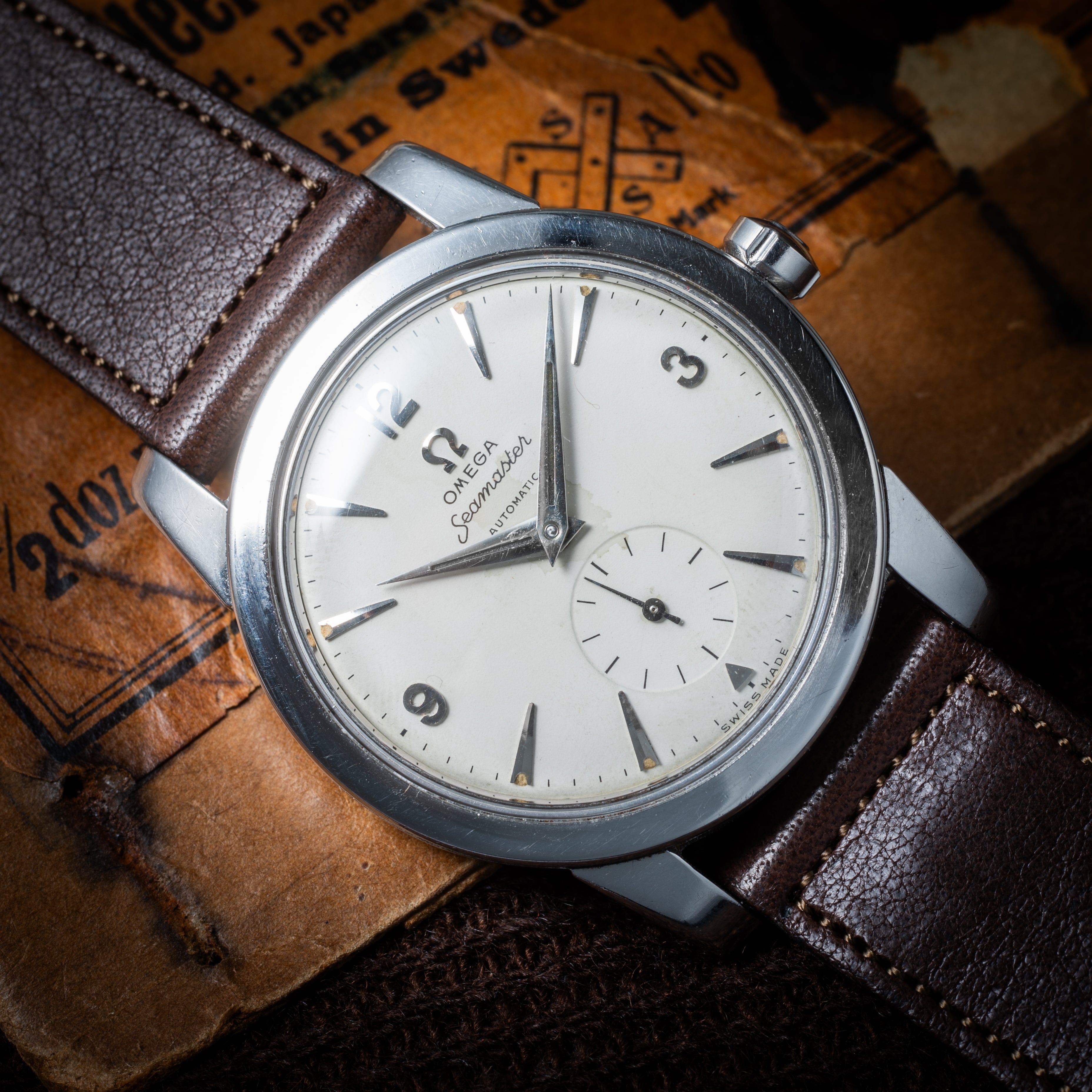 オメガ シーマスター 1953年製 Ref.C2575-4 バンパー式オートマチック