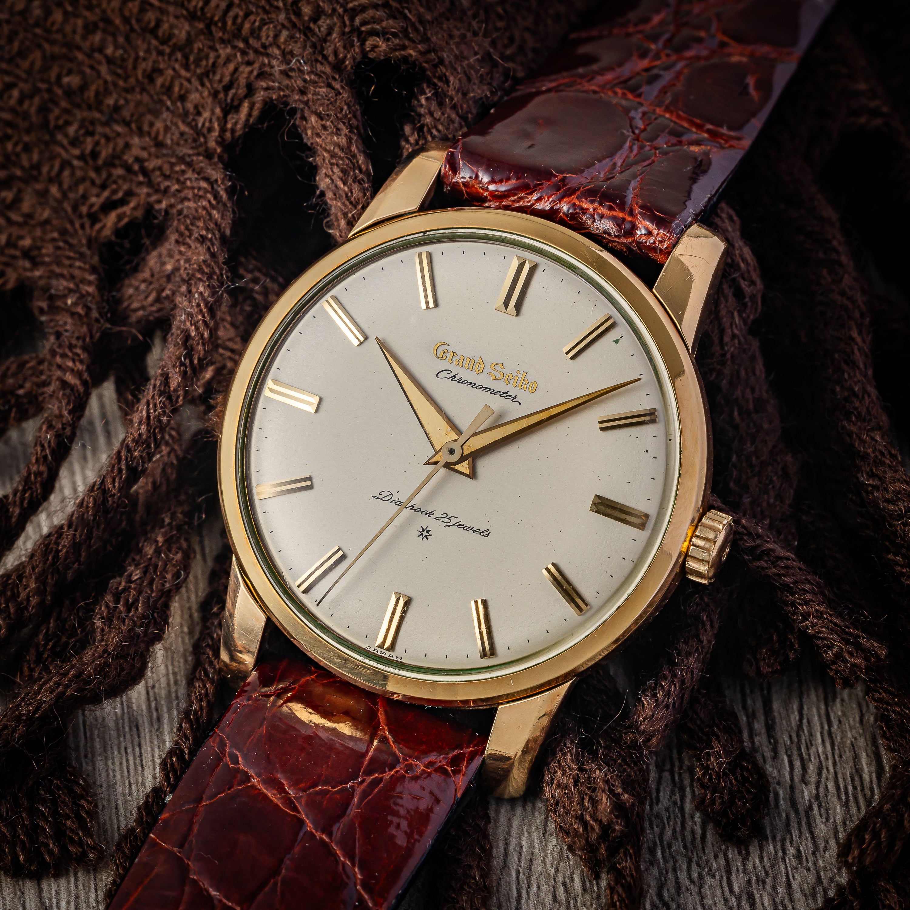 グランドセイコー ファーストモデル 1961年製 Ref.J14070 GS E アップライトダイヤル