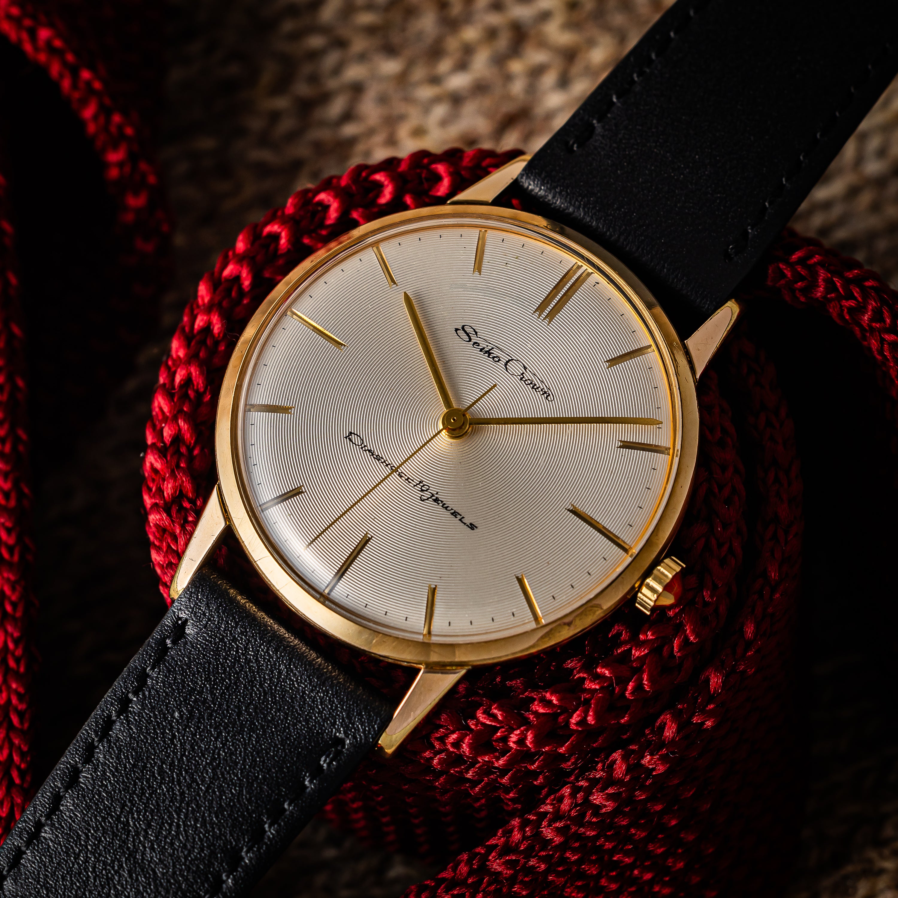 セイコー クラウン 1960年製（昭和35年製） Ref.15002 EGP レコード文字盤