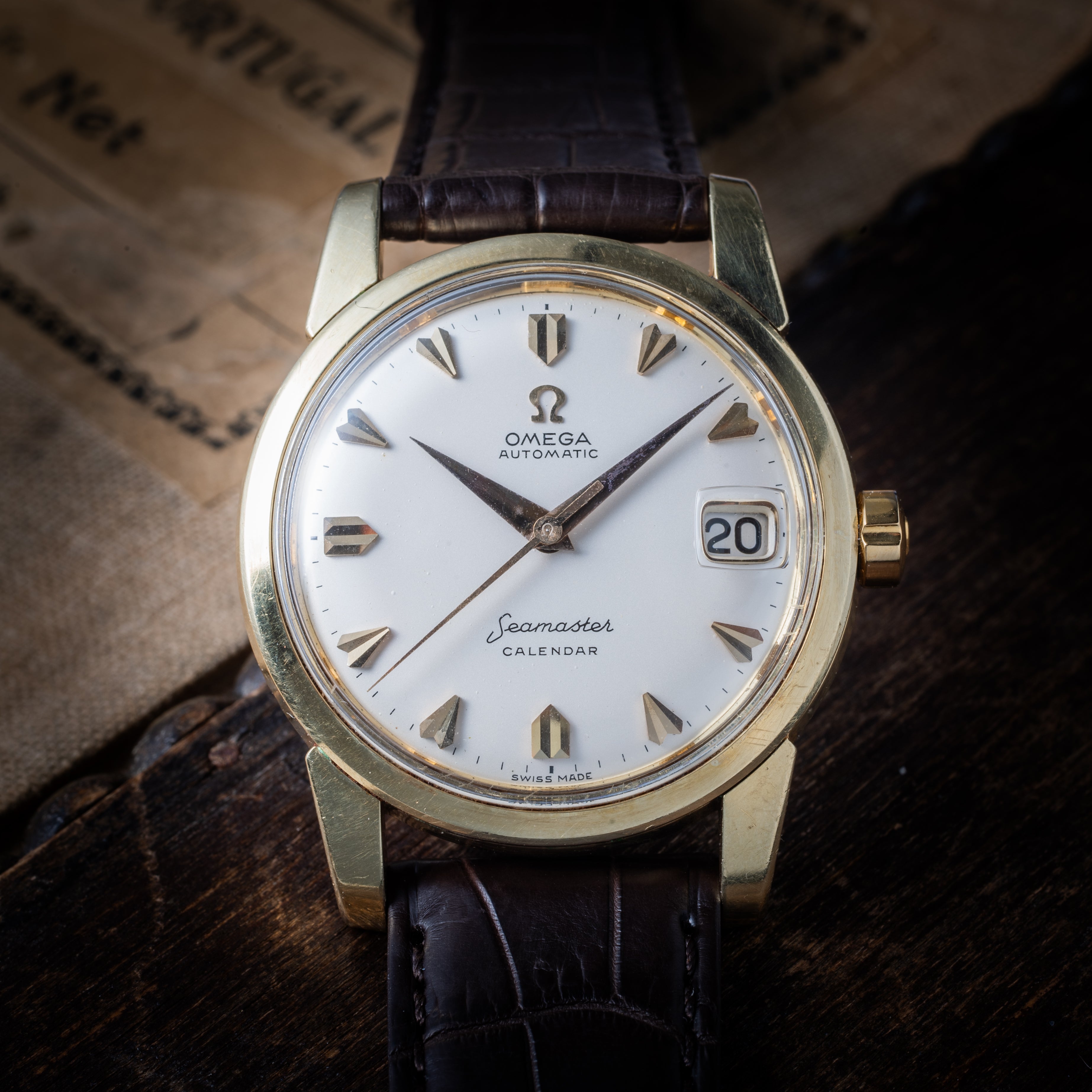 オメガ シーマスター 1959年製 Ref.2849 10 SC トップゴールド Cal.503 自動巻