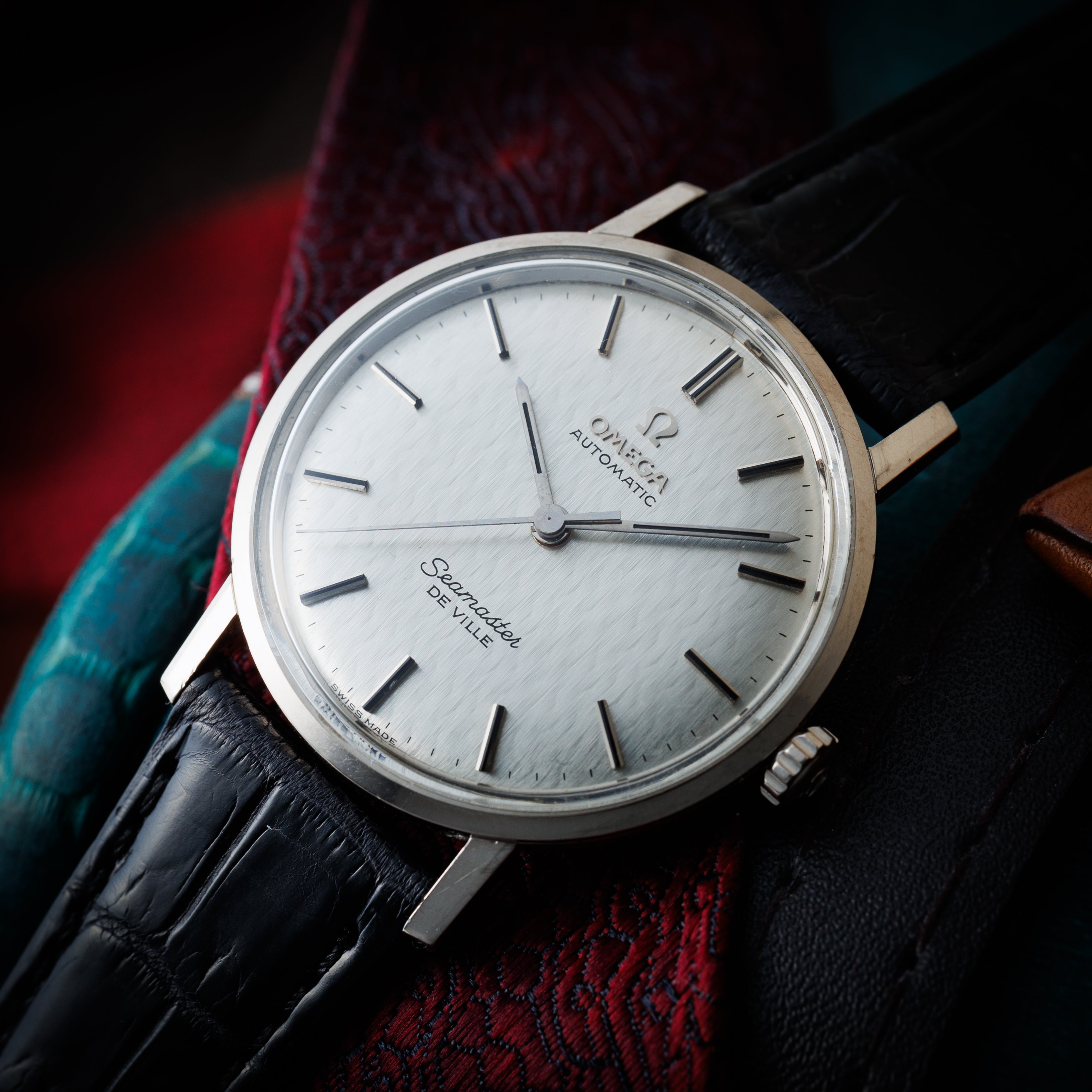 オメガ 18金無垢ホワイトゴールド シーマスター デ・ヴィル 1966年製 自動巻