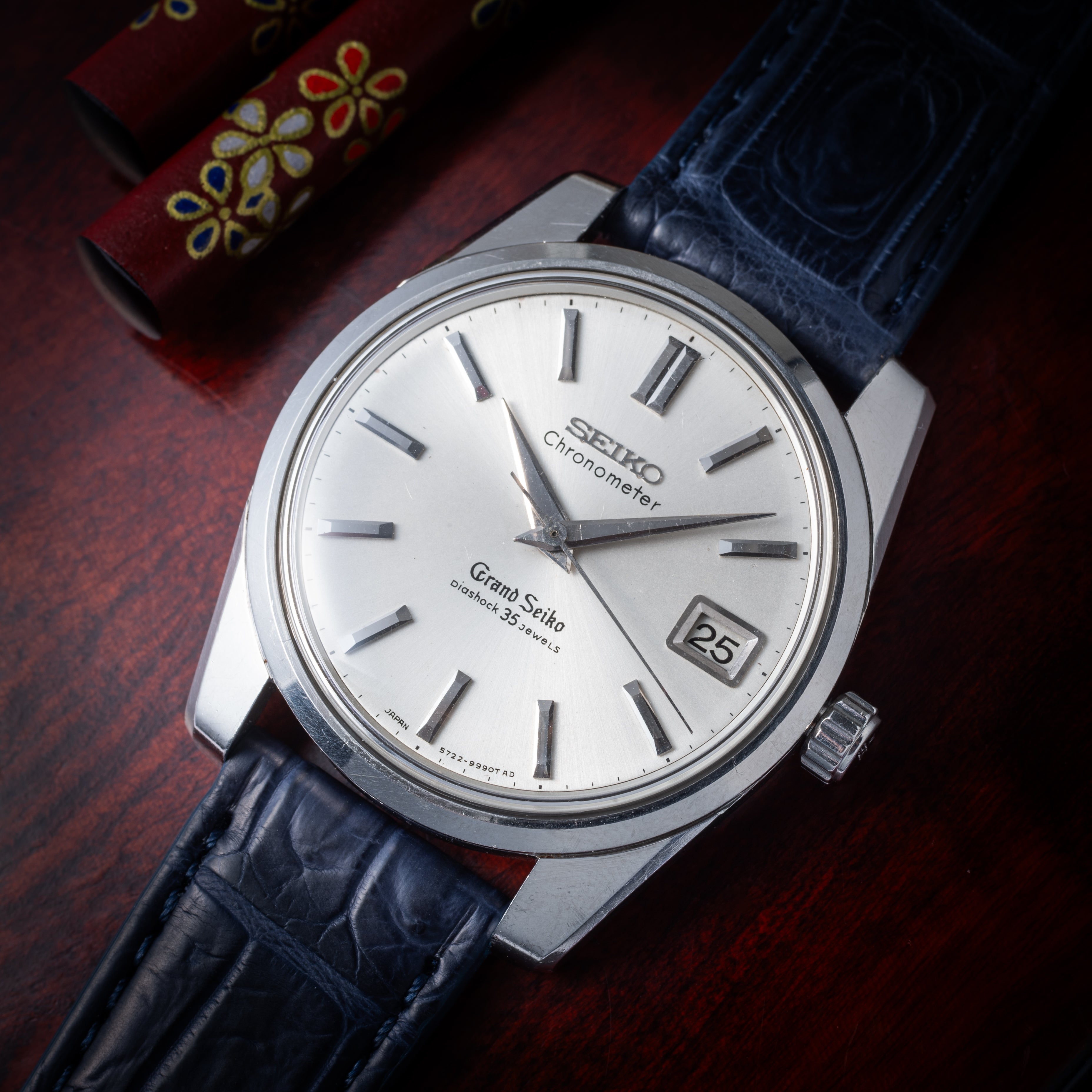 グランドセイコー 2nd前期 セルフデーター 57GS クロノメーター 獅子メダル