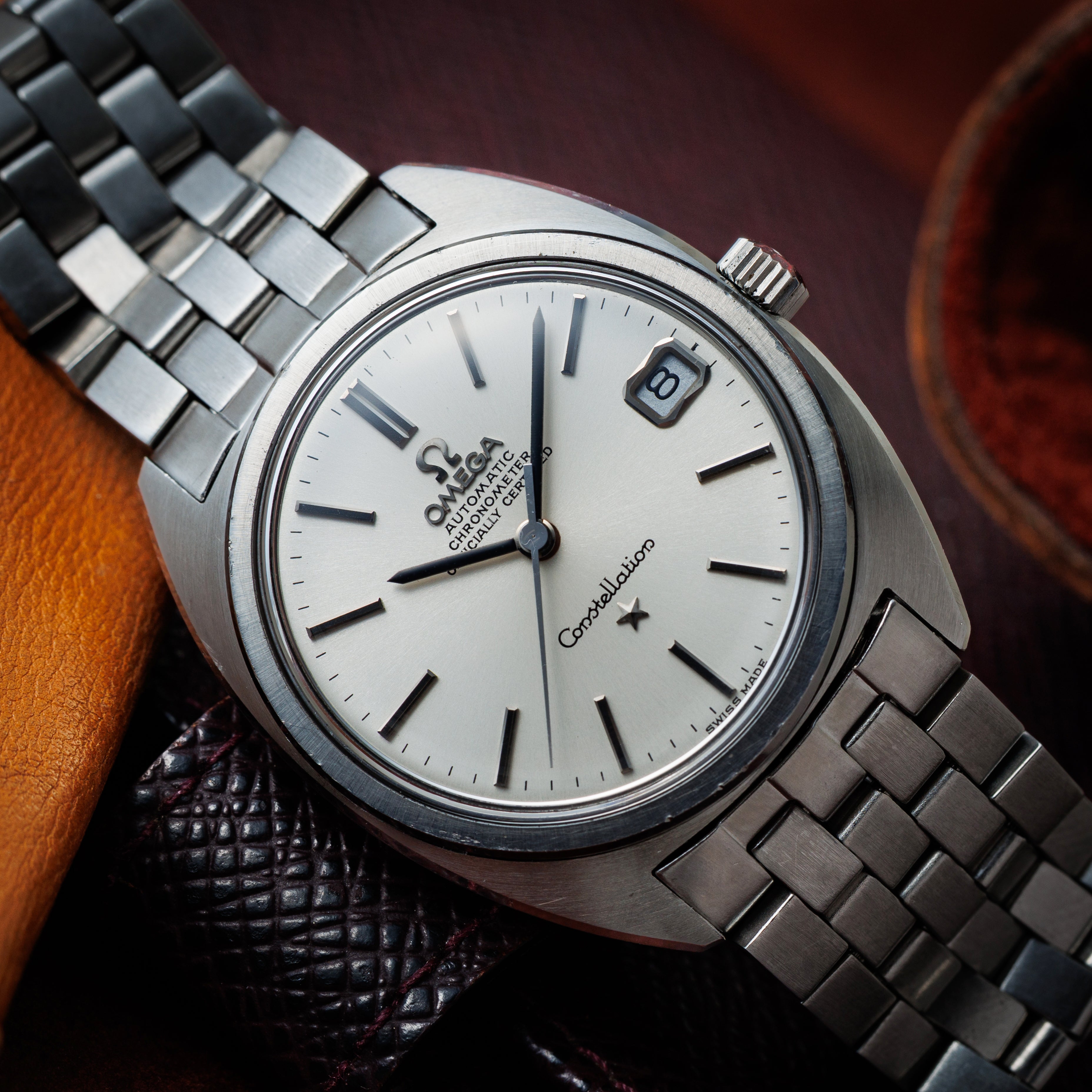 オメガ コンステレーション ジェンタ 1971年製 Ref.168.017 ブレス付き