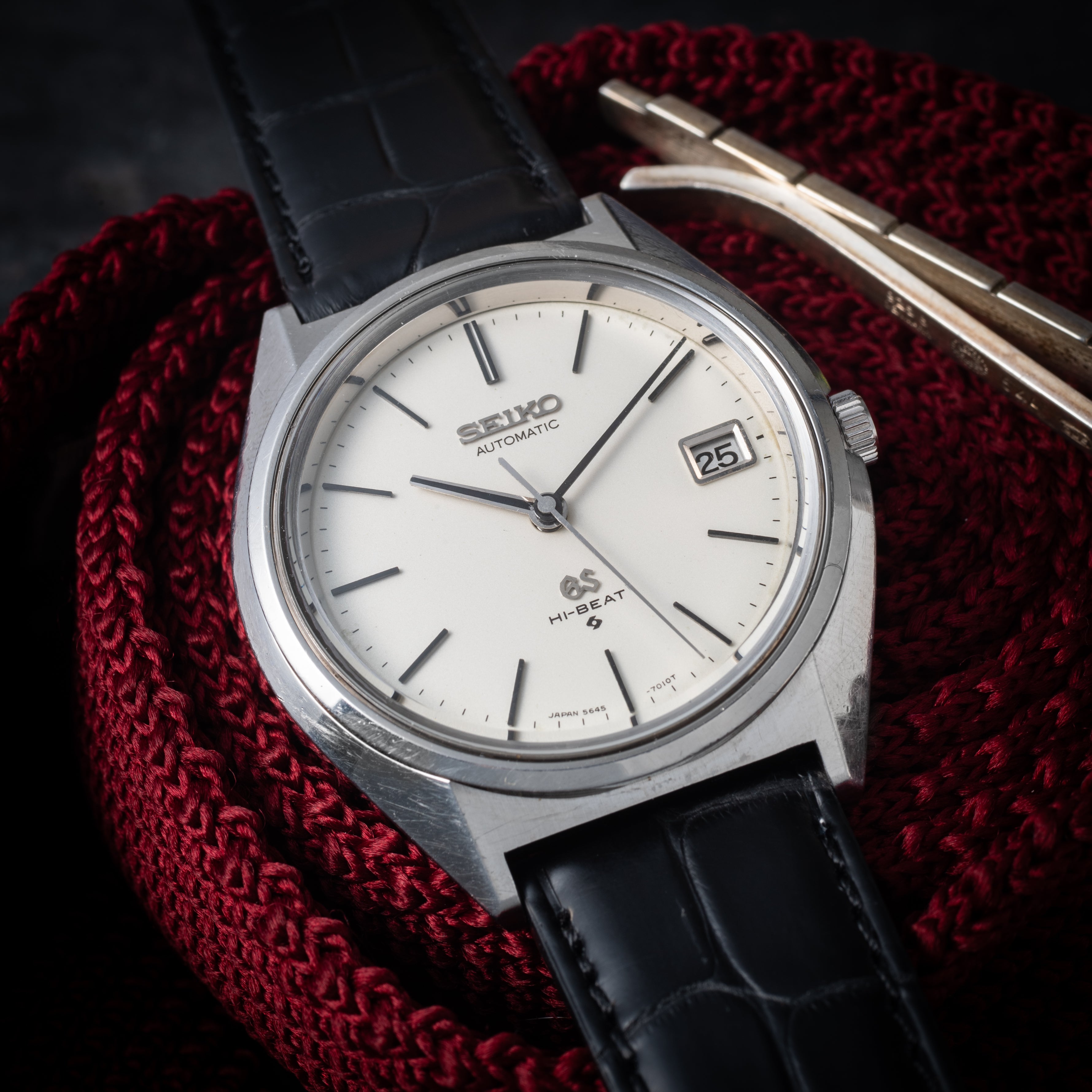 56グランドセイコー 1971年製 Ref.5645-7010 アイボリーダイヤル ハイビート自動巻