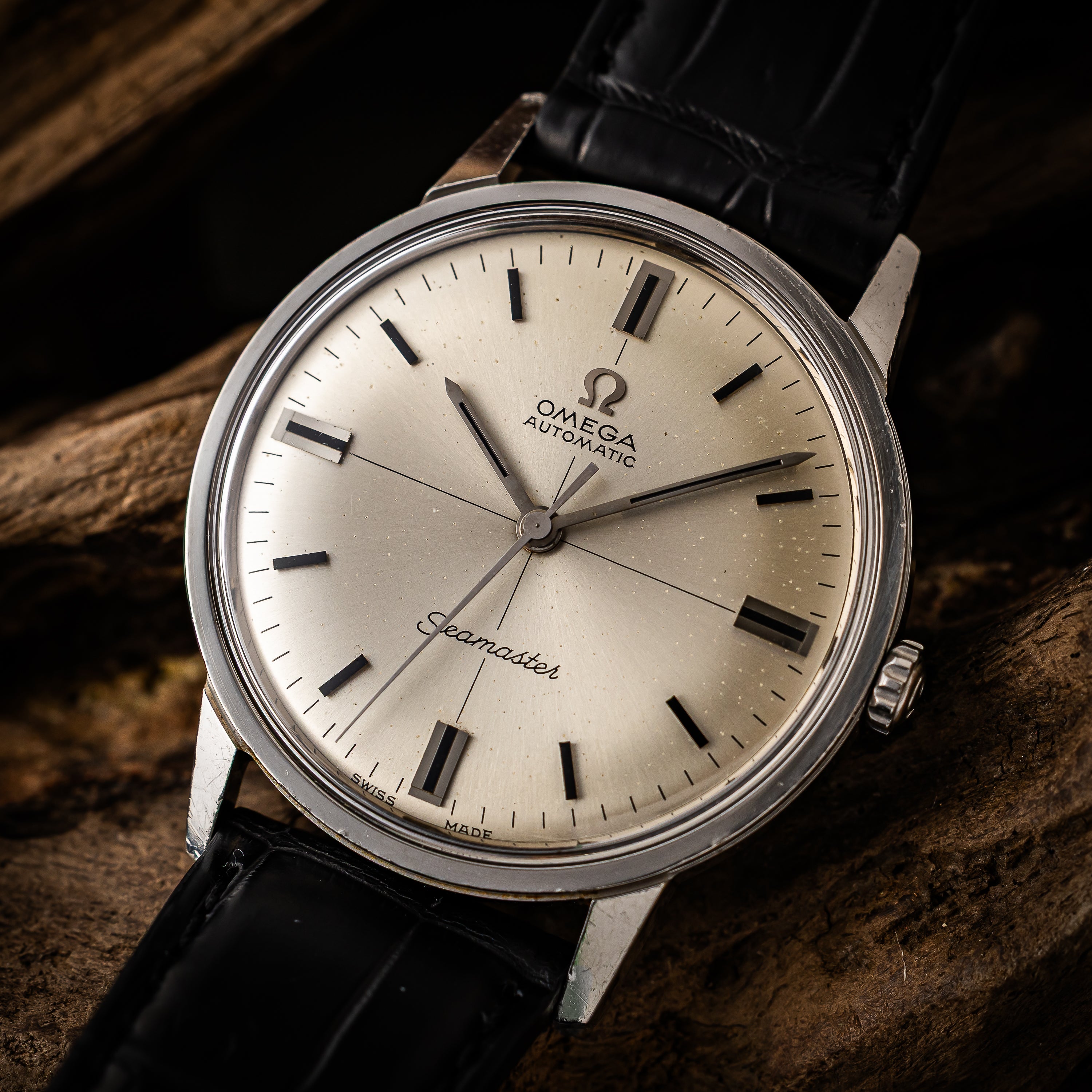 オメガ シーマスター 1966年製 Ref.165.002 オートマチック ノンデイト クロスライン