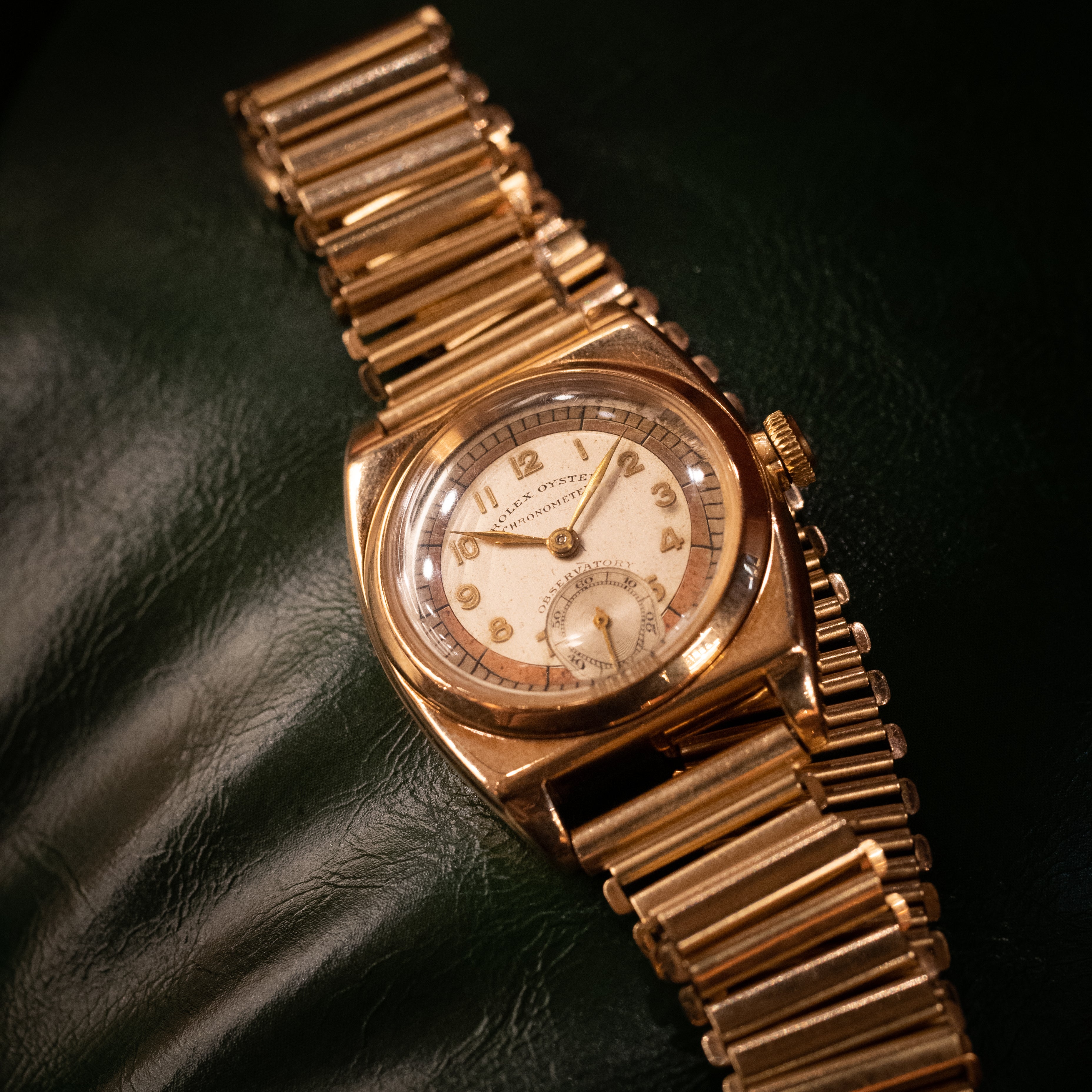 ROLEX VICEROY 14KYG Ref.3116 1934年製 CHRONOMETER BONKLIP