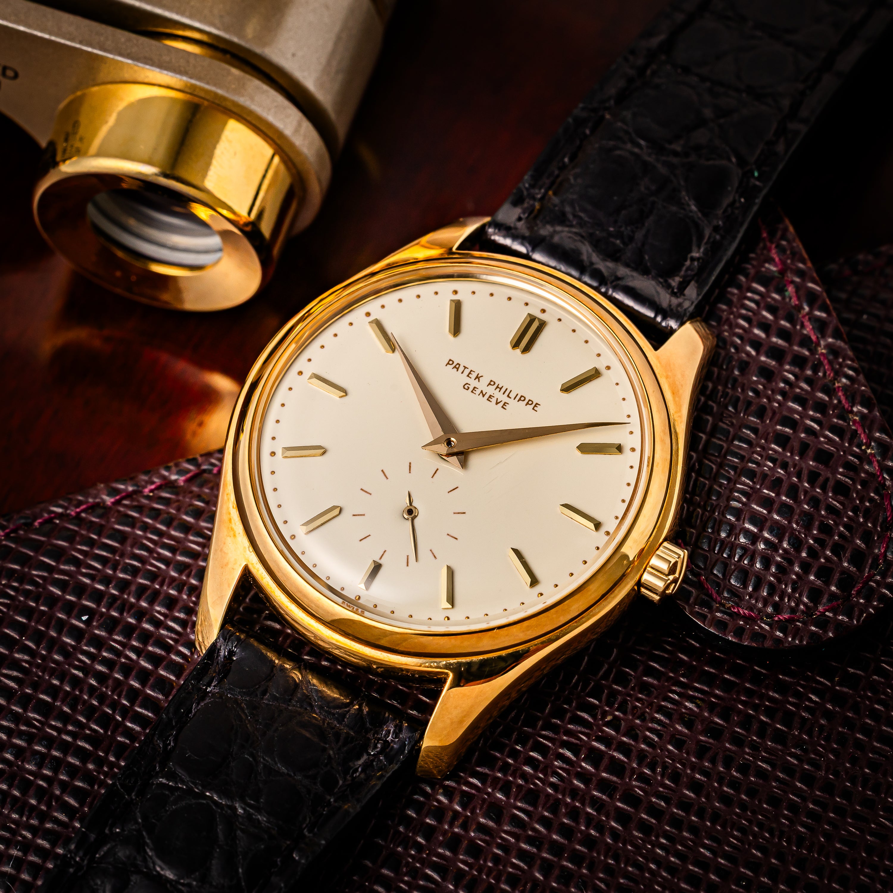 パテック・フィリップ Ref.2526 トロピカル 1954年製  18KYG Cal.12-600 自動巻き アーカイブ付き