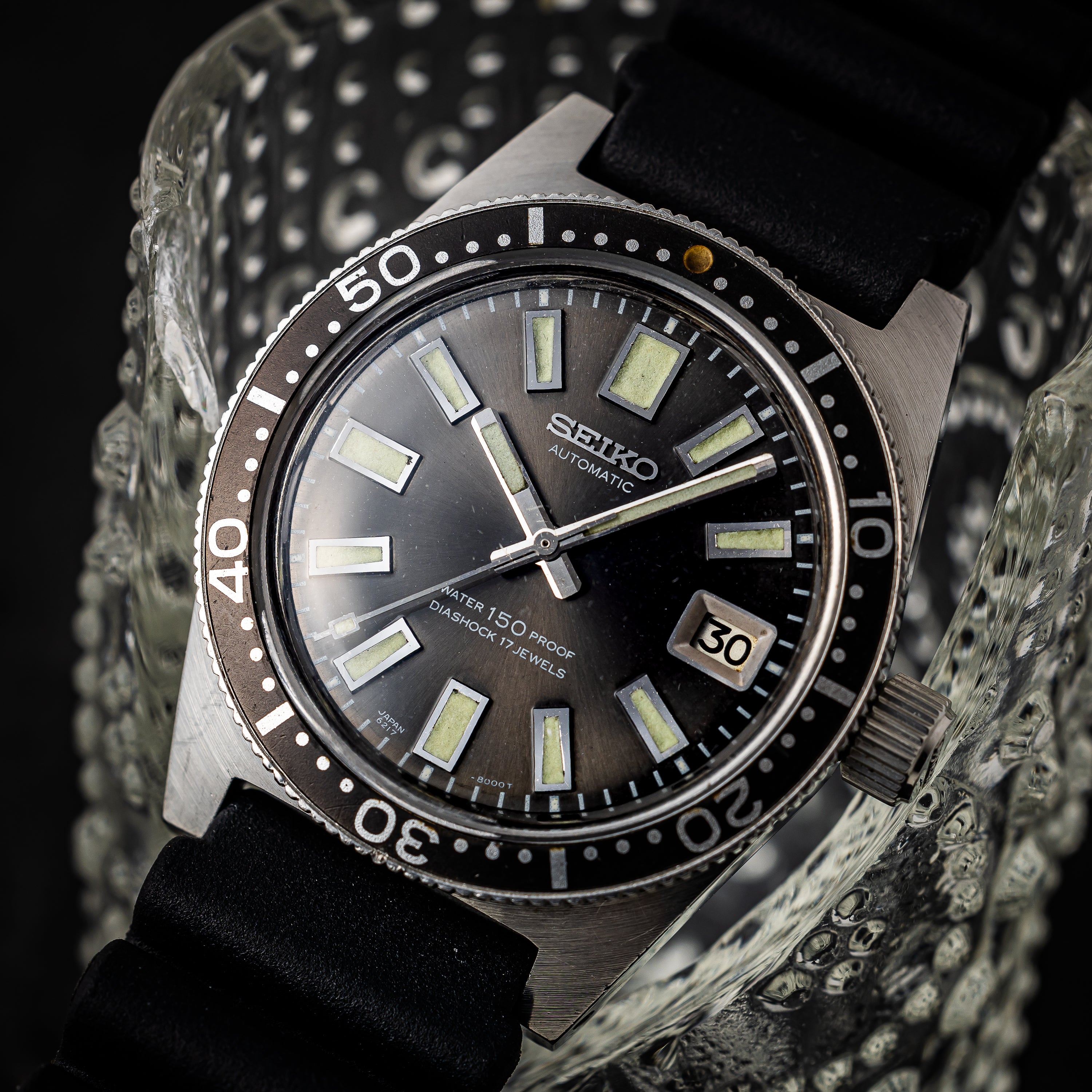 セイコー 150mダイバーファーストモデル後期型 寅さんモデル 1967年製 Ref.6217-8001　イルカマーク