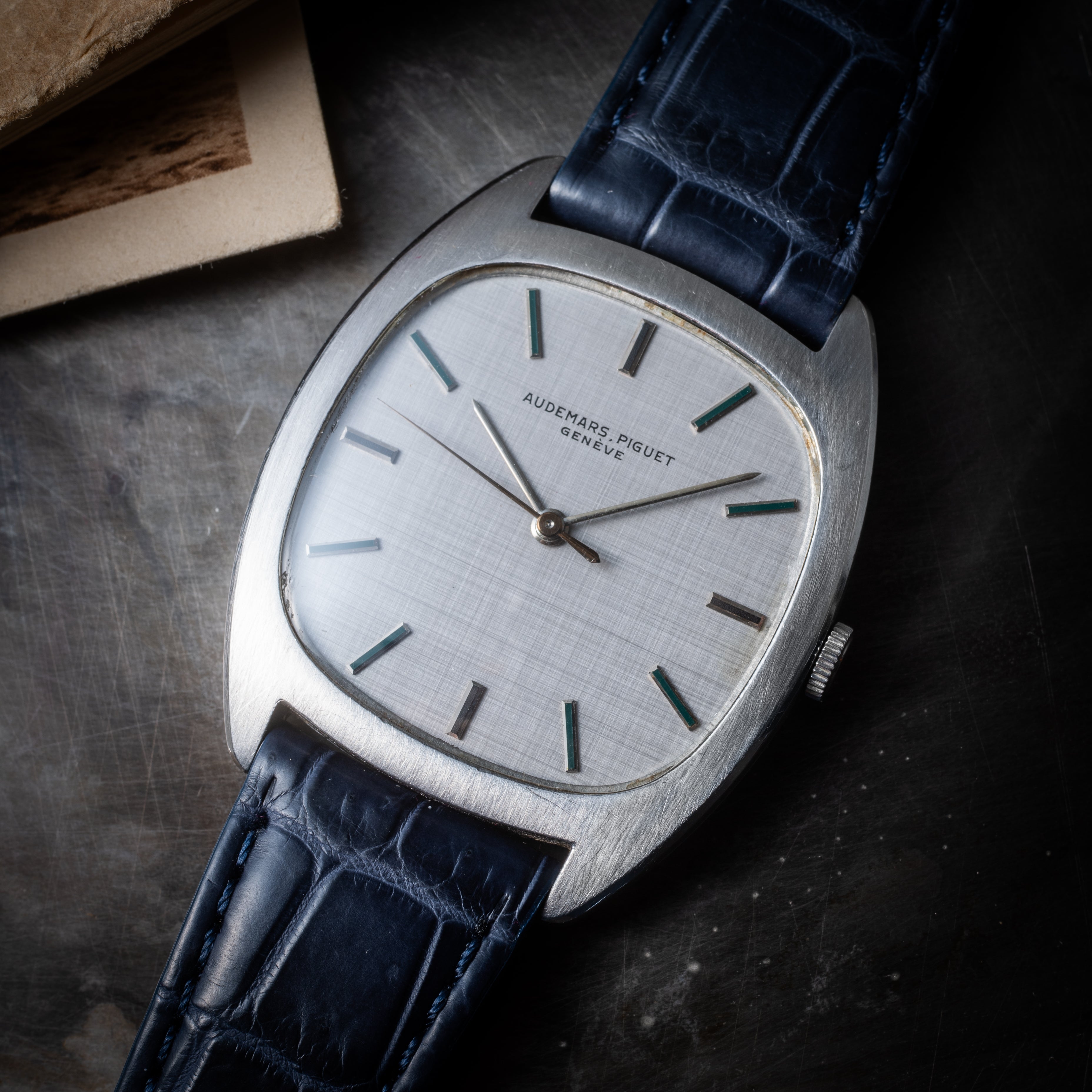 オーデマ・ピゲ Cラインケース ジェンタデザイン 手巻き Cal.K2002 1970年代製 ステンレスケース