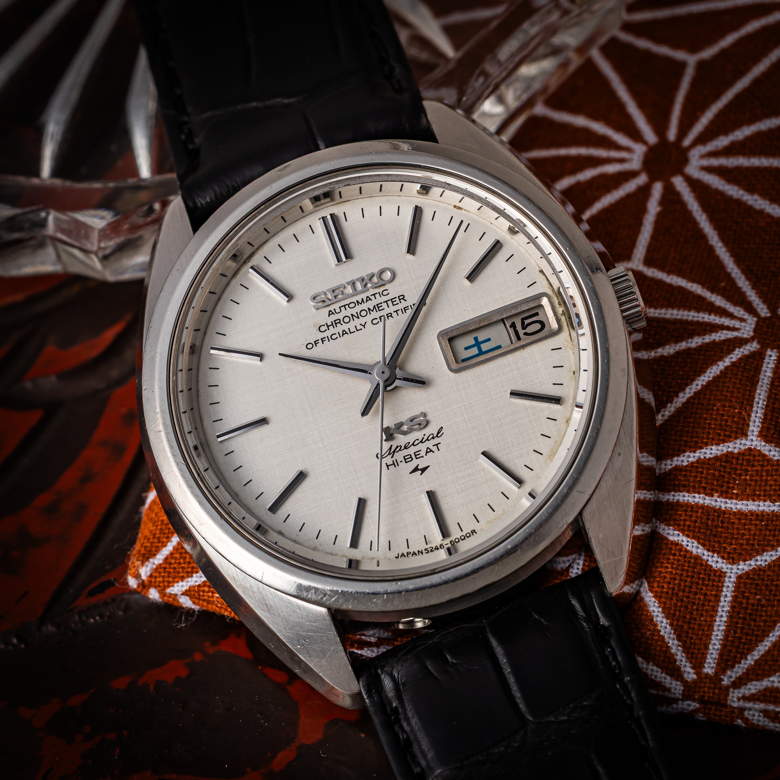 キングセイコー クロノメーター スペシャル 1971年製 Ref.5246-6000 ハイビート自動巻き 52KS