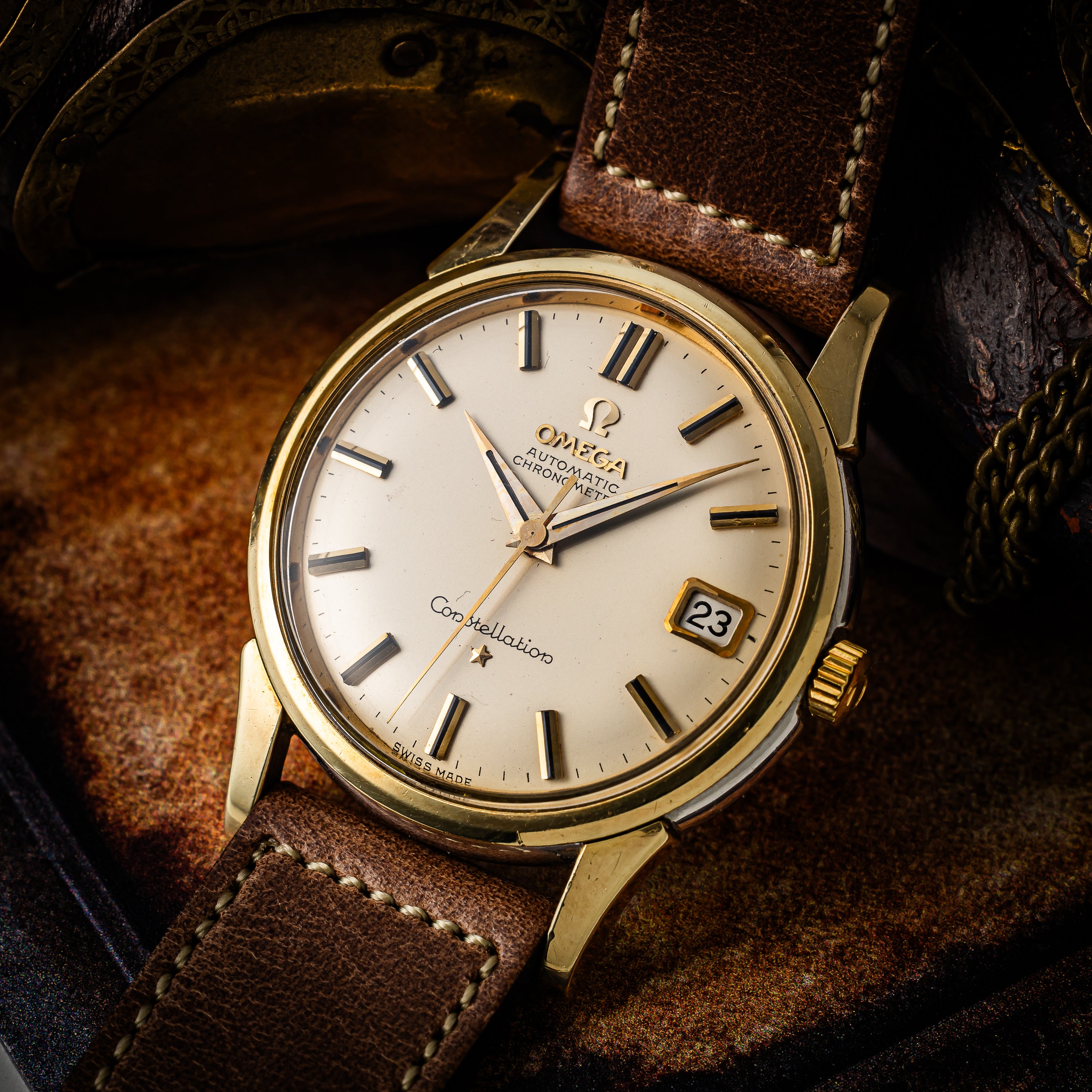 オメガ コンステレーション 1959年製 Ref.14393 2 SCトップゴールド