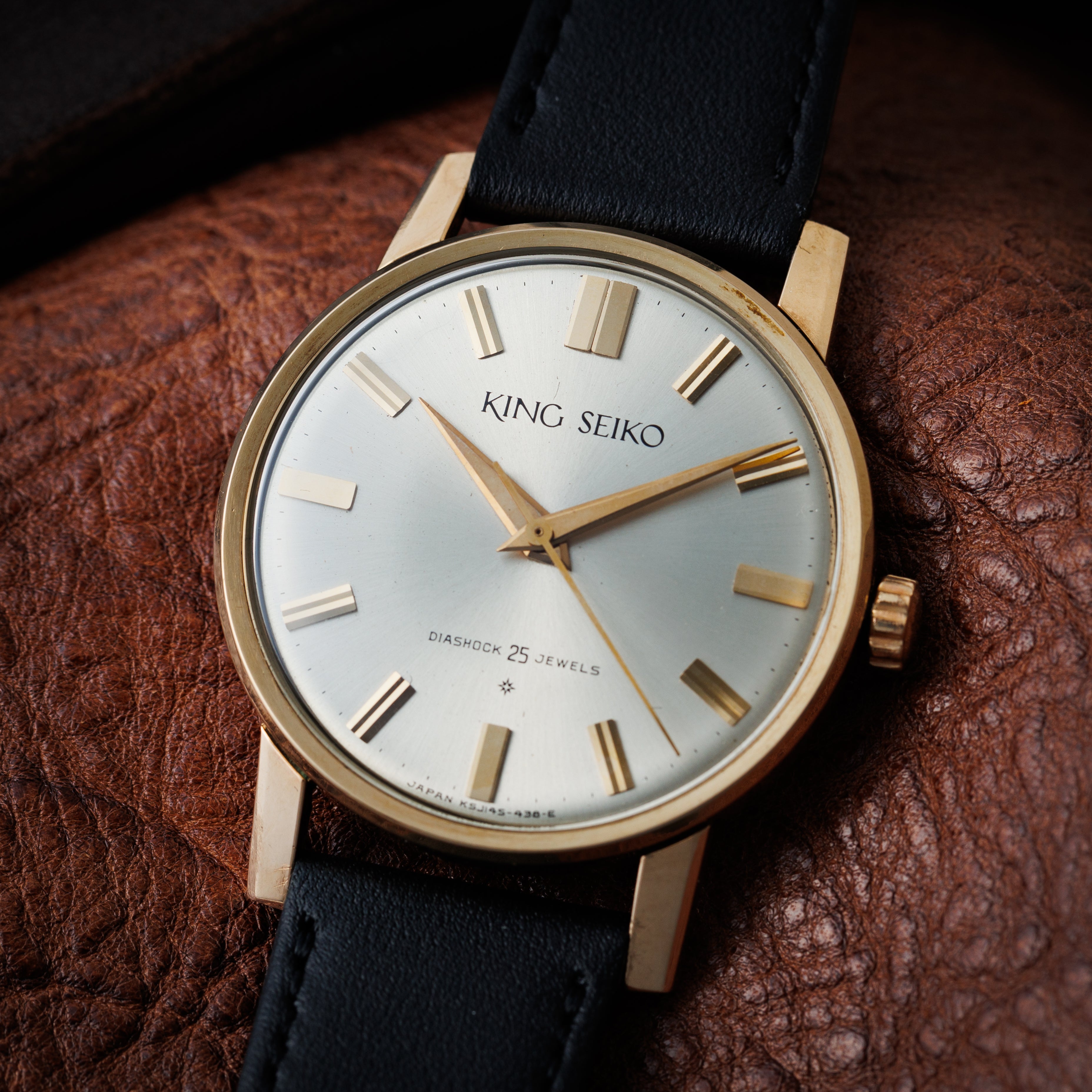 キングセイコー ファーストモデル 1962年製 Ref.14102E 金張り SDダイヤル