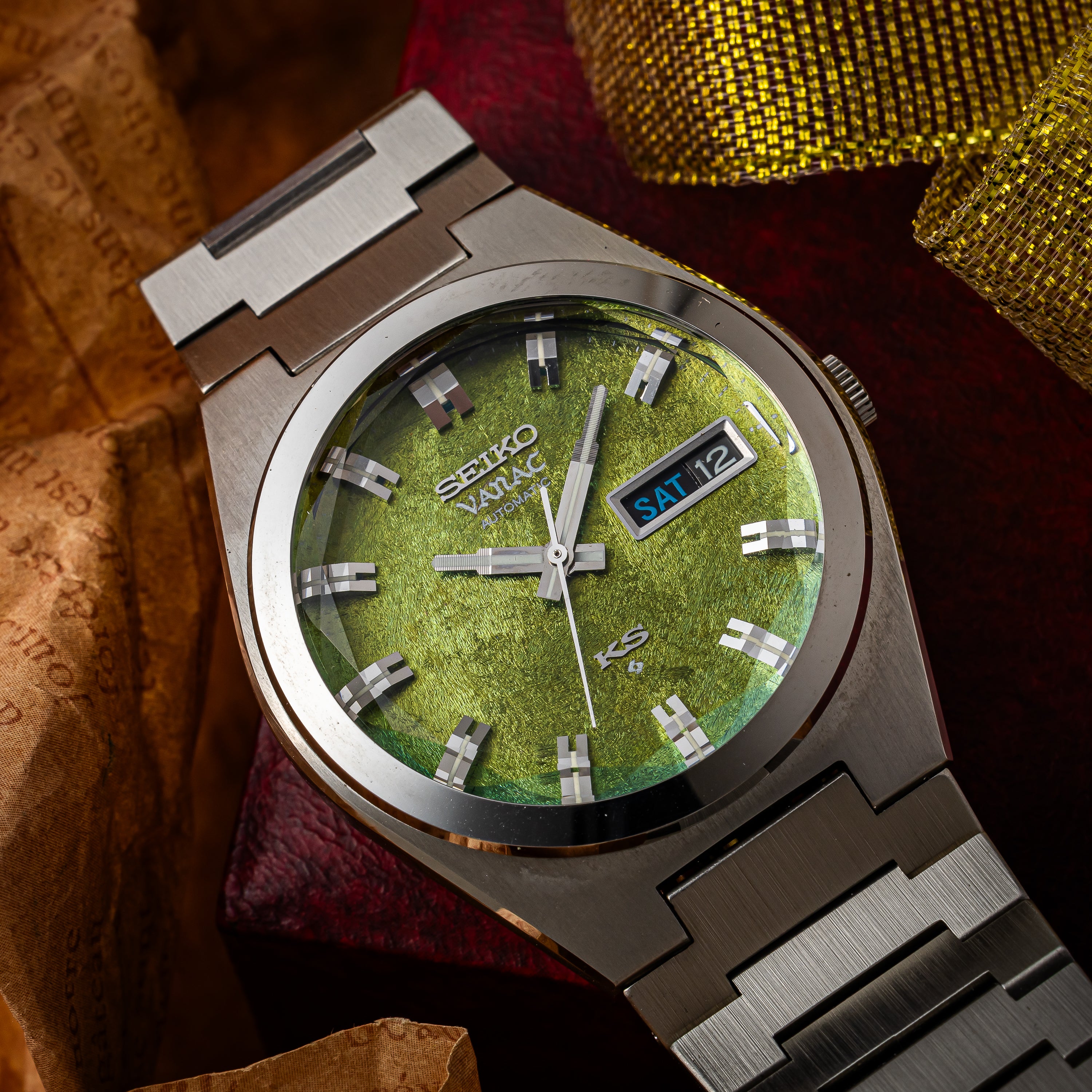 キングセイコー バナック 1974年製 Ref.5626-7250 未使用品 箱、タグ付き