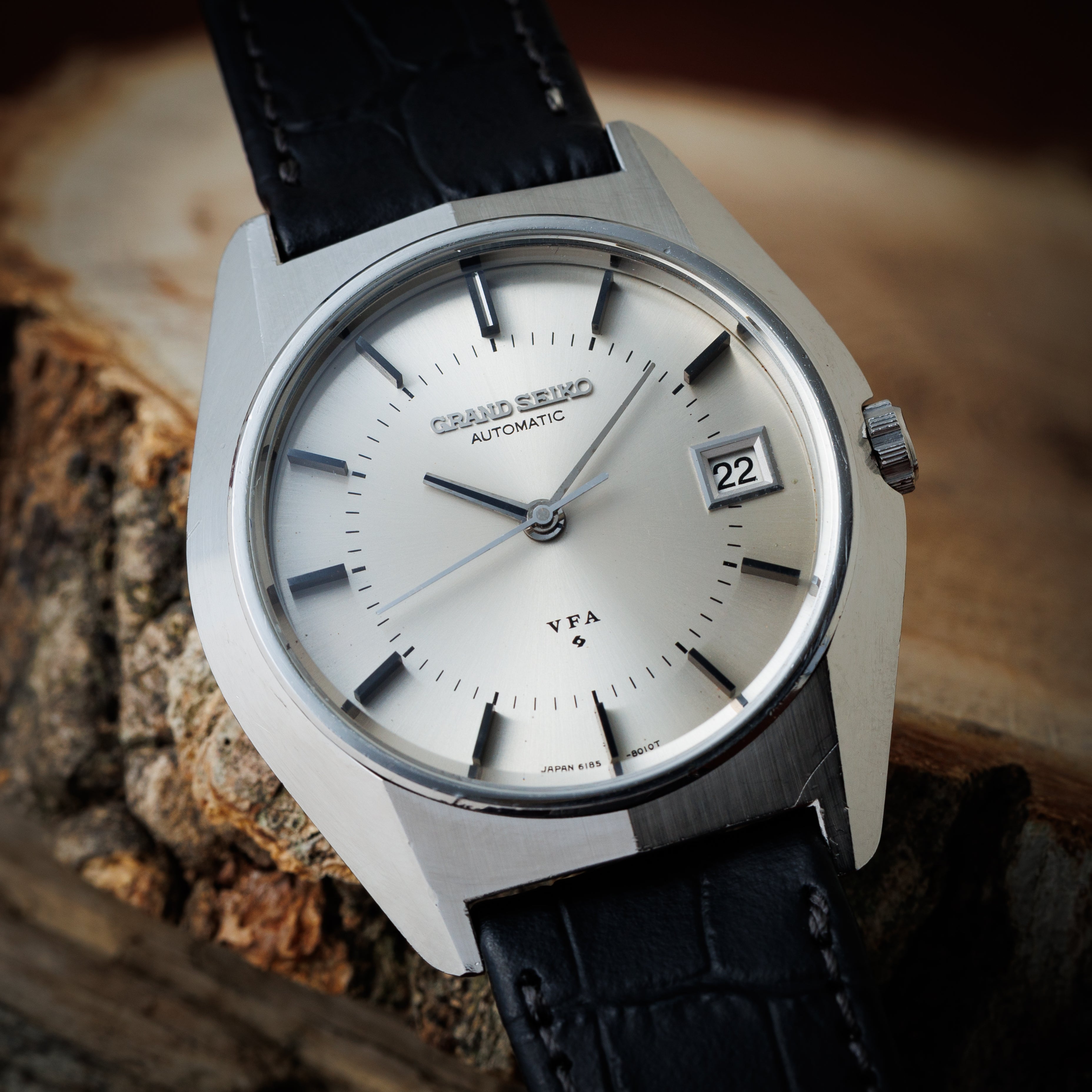 グランドセイコー V.F.A 1970年製/昭和45年製 Ref.6185-8020 オリジナルシルバーダイヤル 61GS