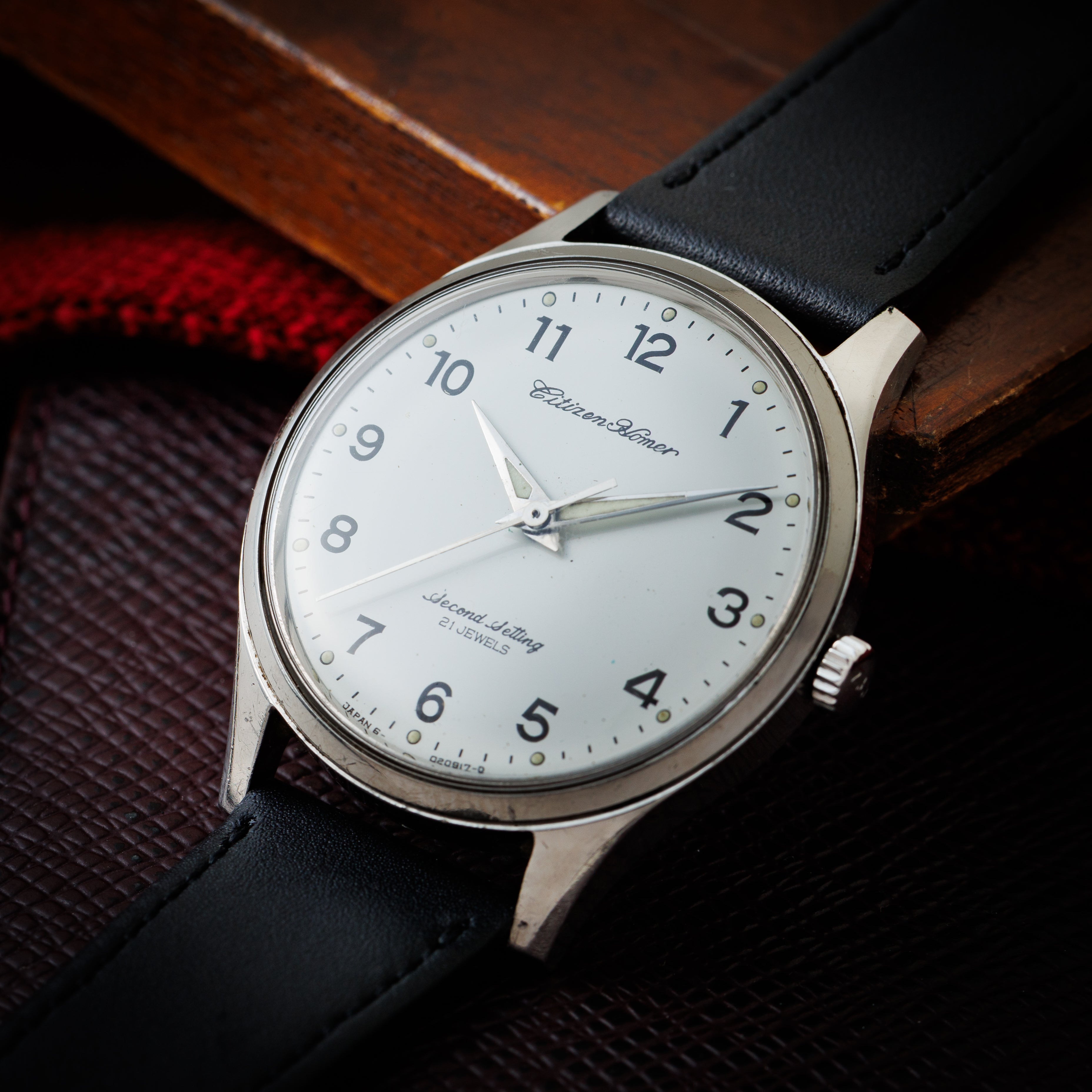 シチズン ホーマー 国鉄（名局） 1973年製 手巻き Cal.1160 昭和48年