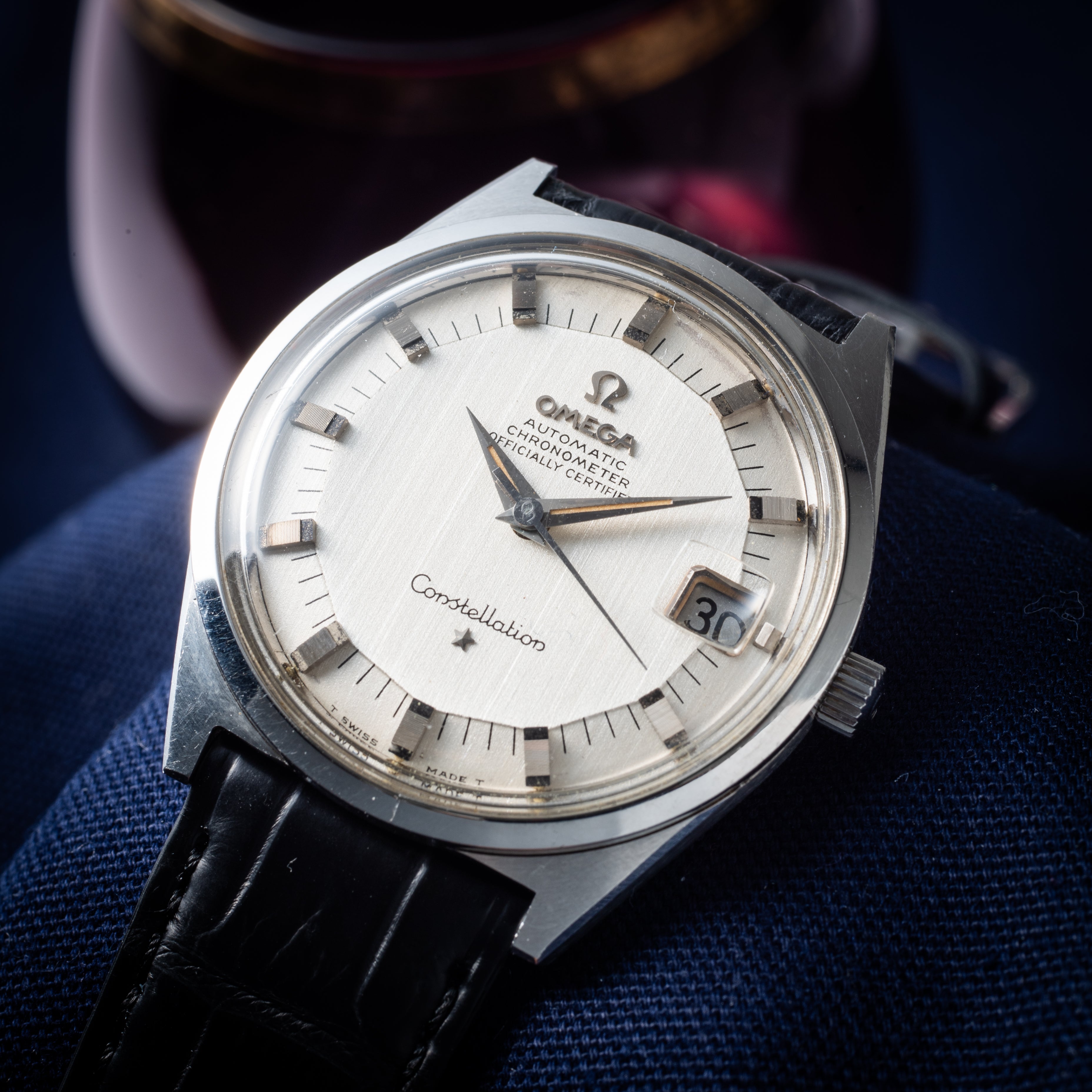 オメガ コンステレーション 12角 1968年製 Ref.168.025 箱、ギャラ付き