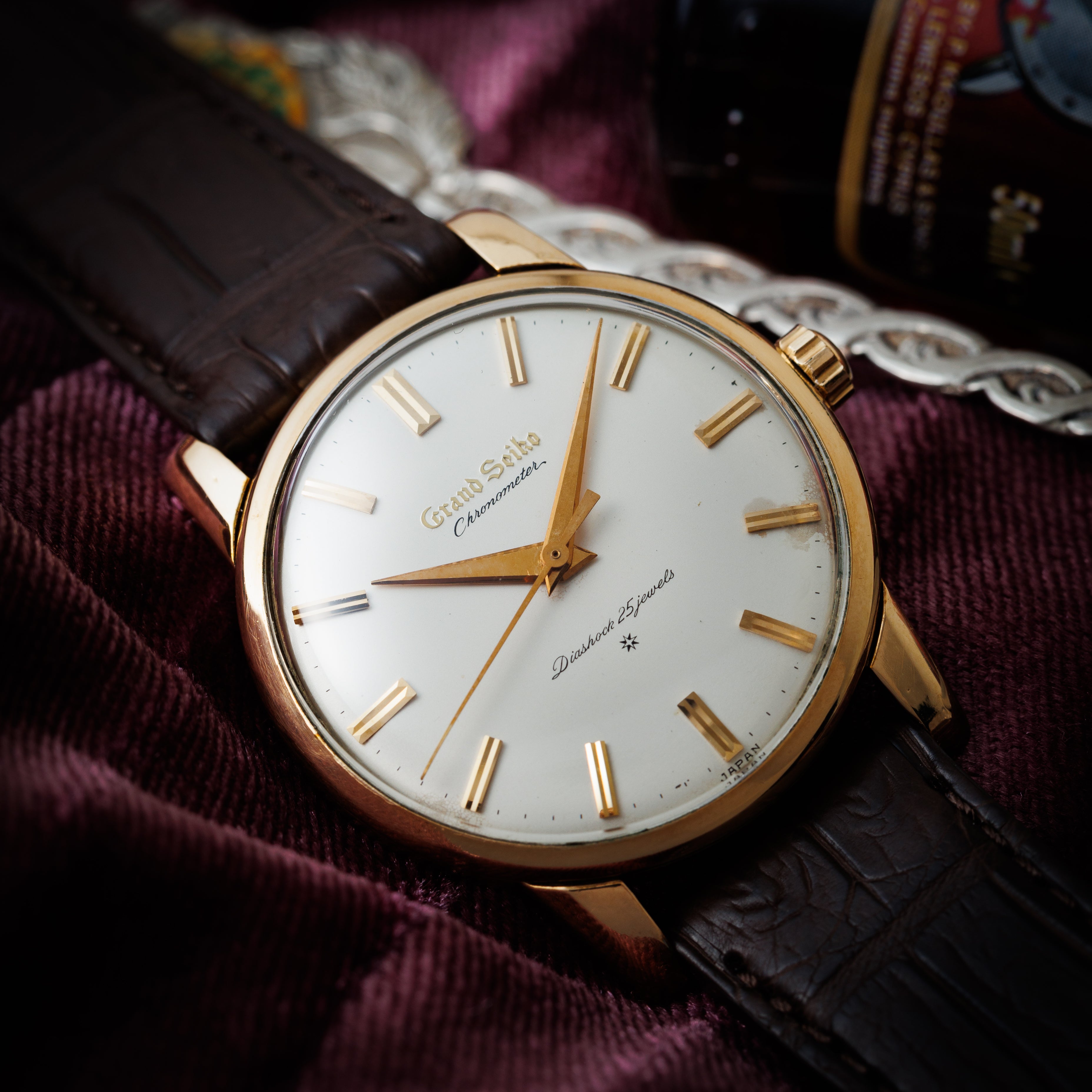 グランドセイコー ファーストモデル 1963年製 Ref.J14070 GS アップライトダイヤル