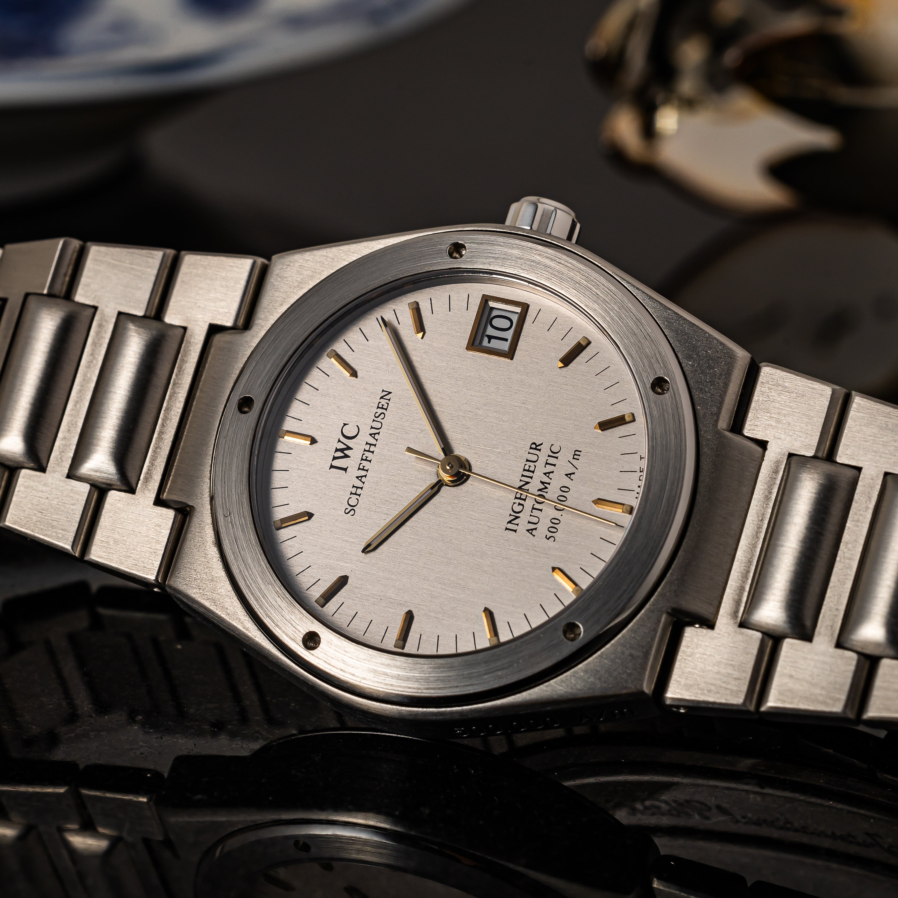 IWC インヂュニア 1990年製 Ref.3508 ギャラ、修理保証書付き