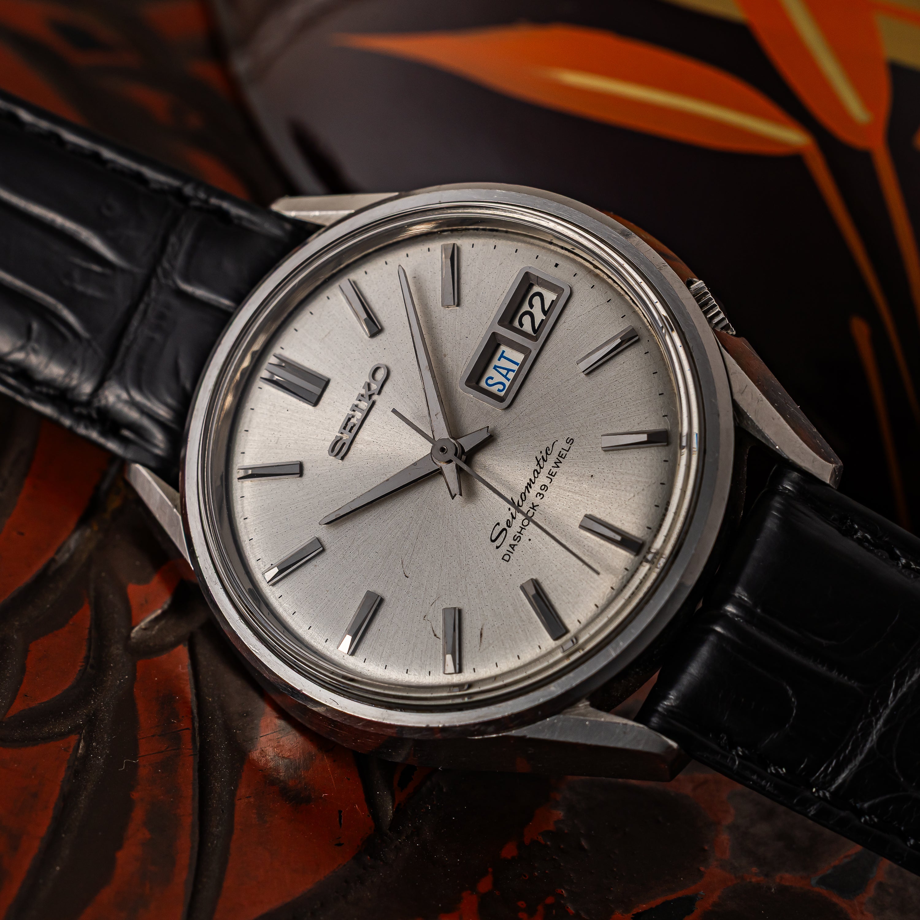 セイコーマチック 1966年製 39石自動巻き デイデイト Ref.6216-9000 イルカメダリオン