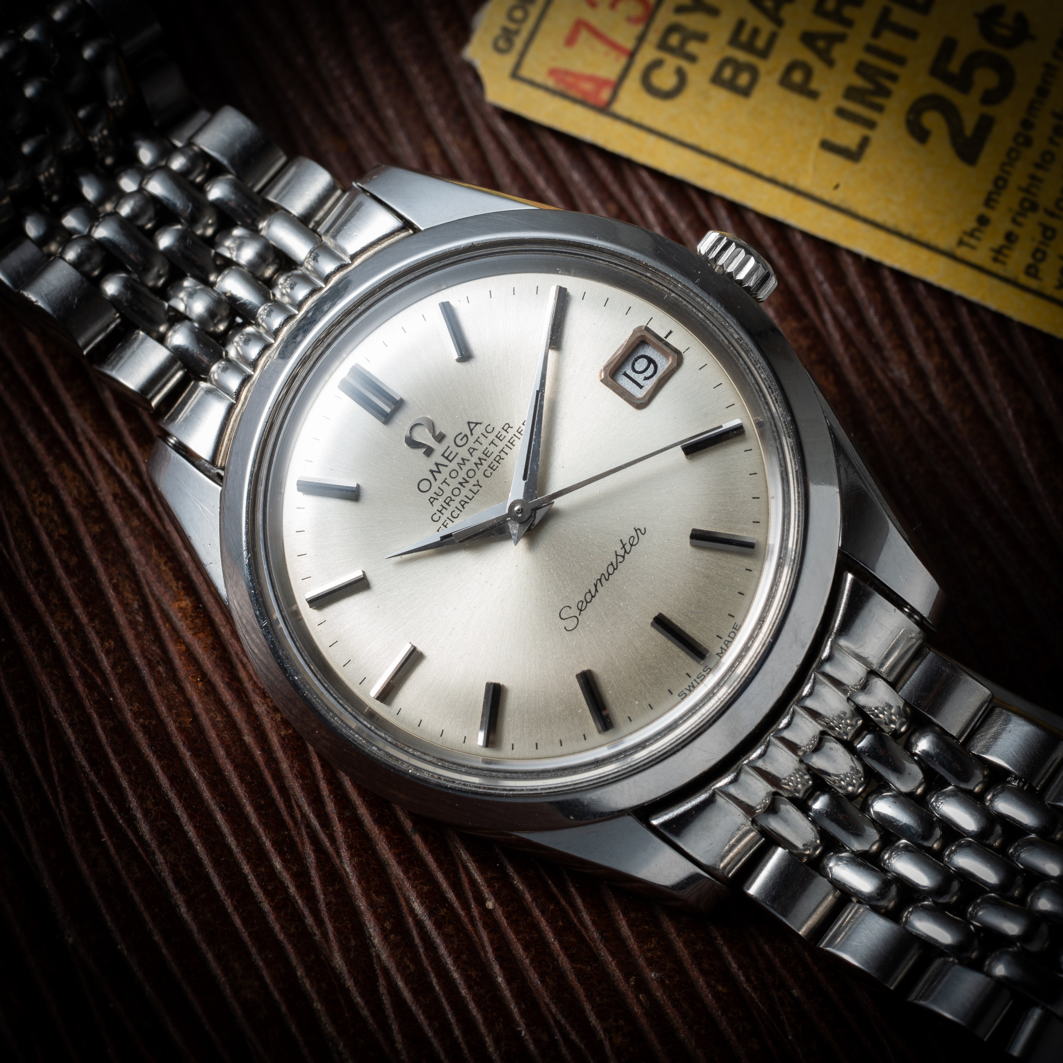 オメガ シーマスター クロノメーター 1969年製 Ref.168.024 純正ブレス付き
