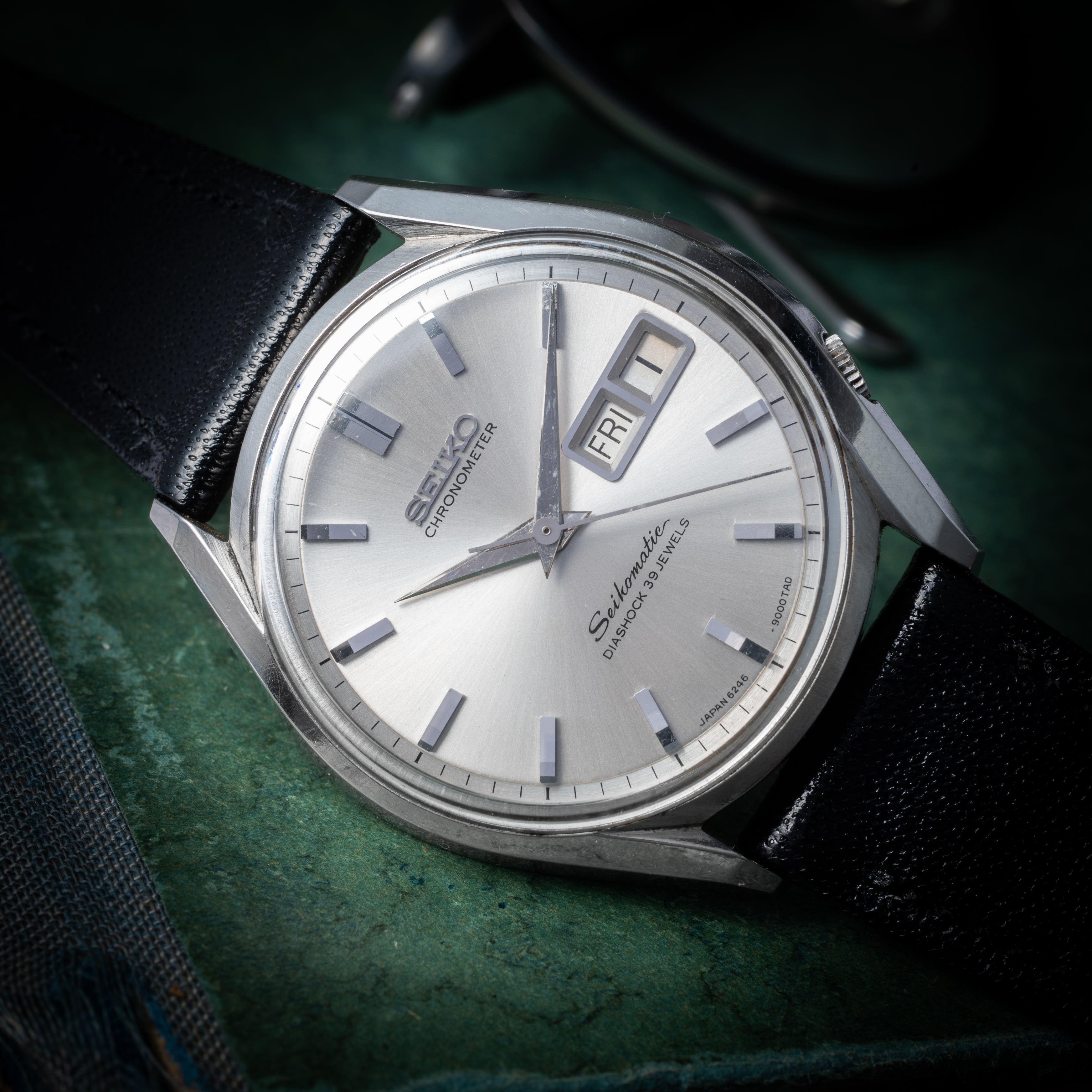 セイコー マチック クロノメーター 1965年製 Ref.6246-9000 獅子メダル