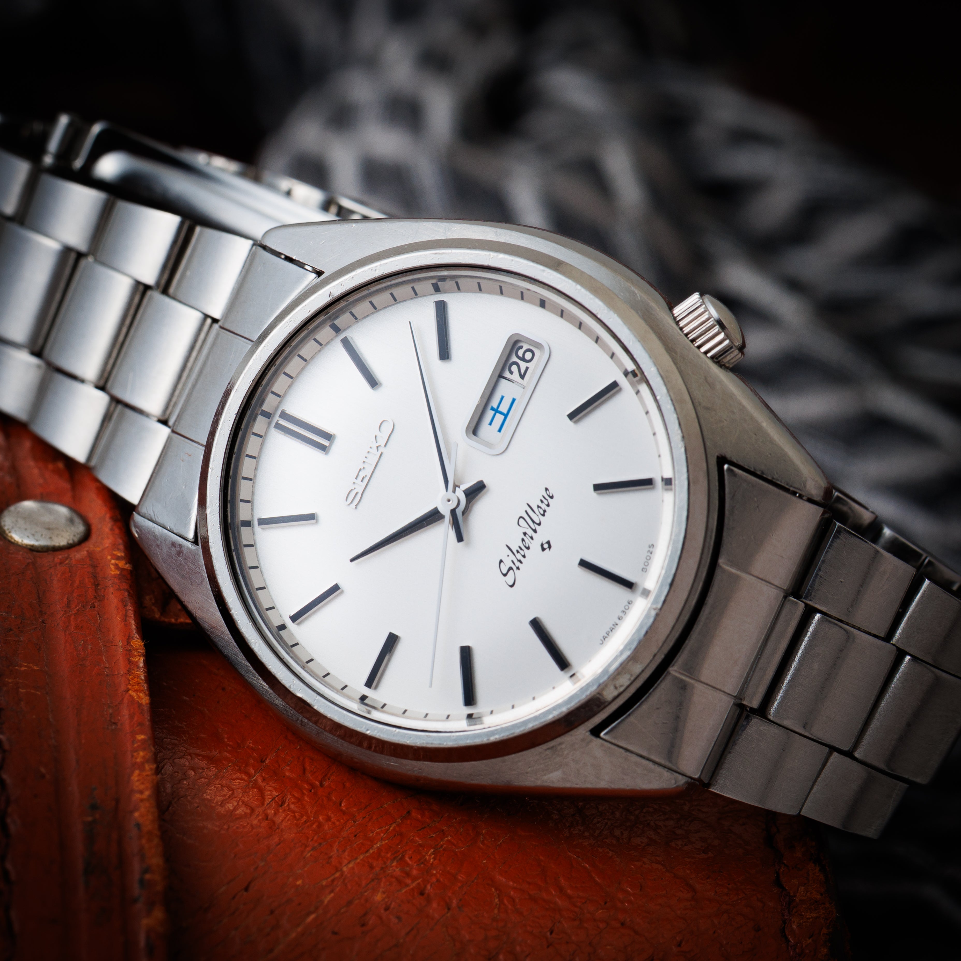 セイコー シルバーウェーブ 1977年製 Ref.6306-8000 シルバーダイヤル