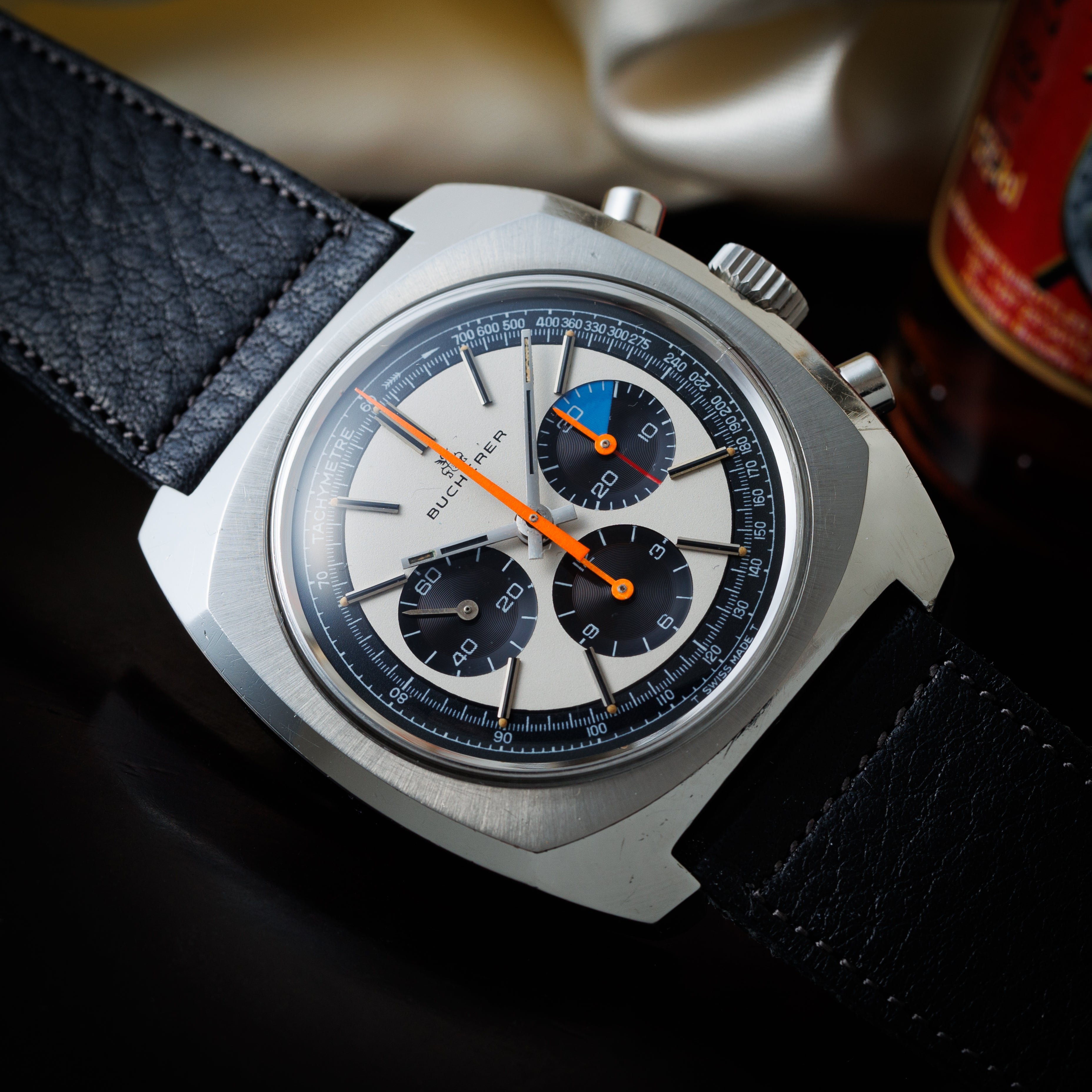 ブッフェラー 3レジスタークロノグラフ 1970年代製 レマニア製 Cal.1873 手巻き