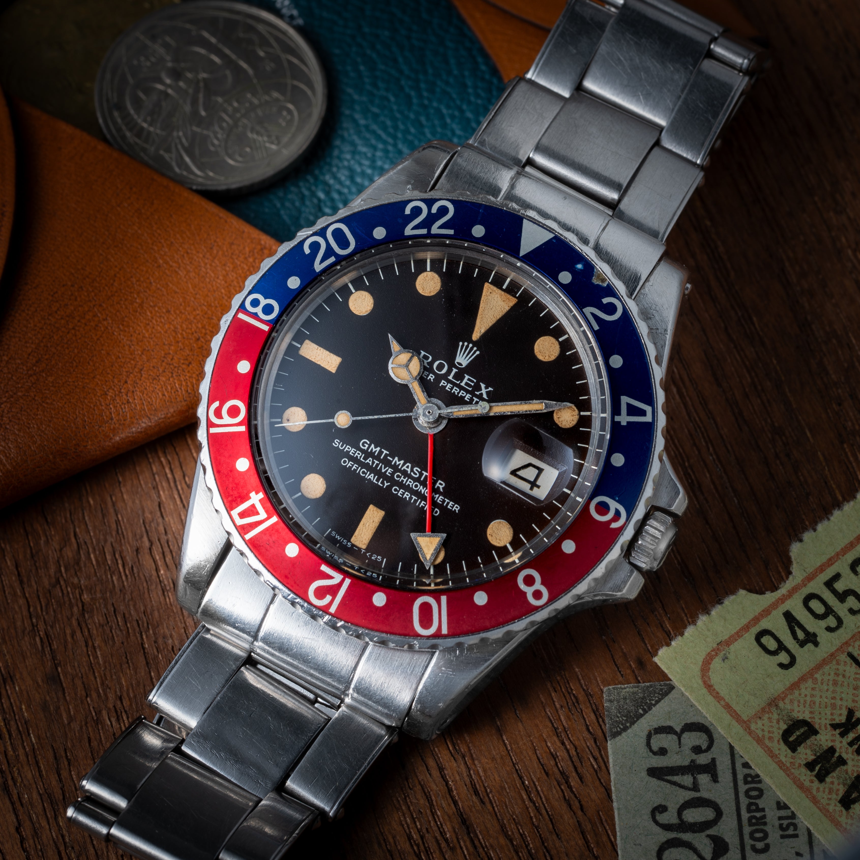 ロレックス GMTマスター 1968年製 Ref.1675 ペプシベゼル