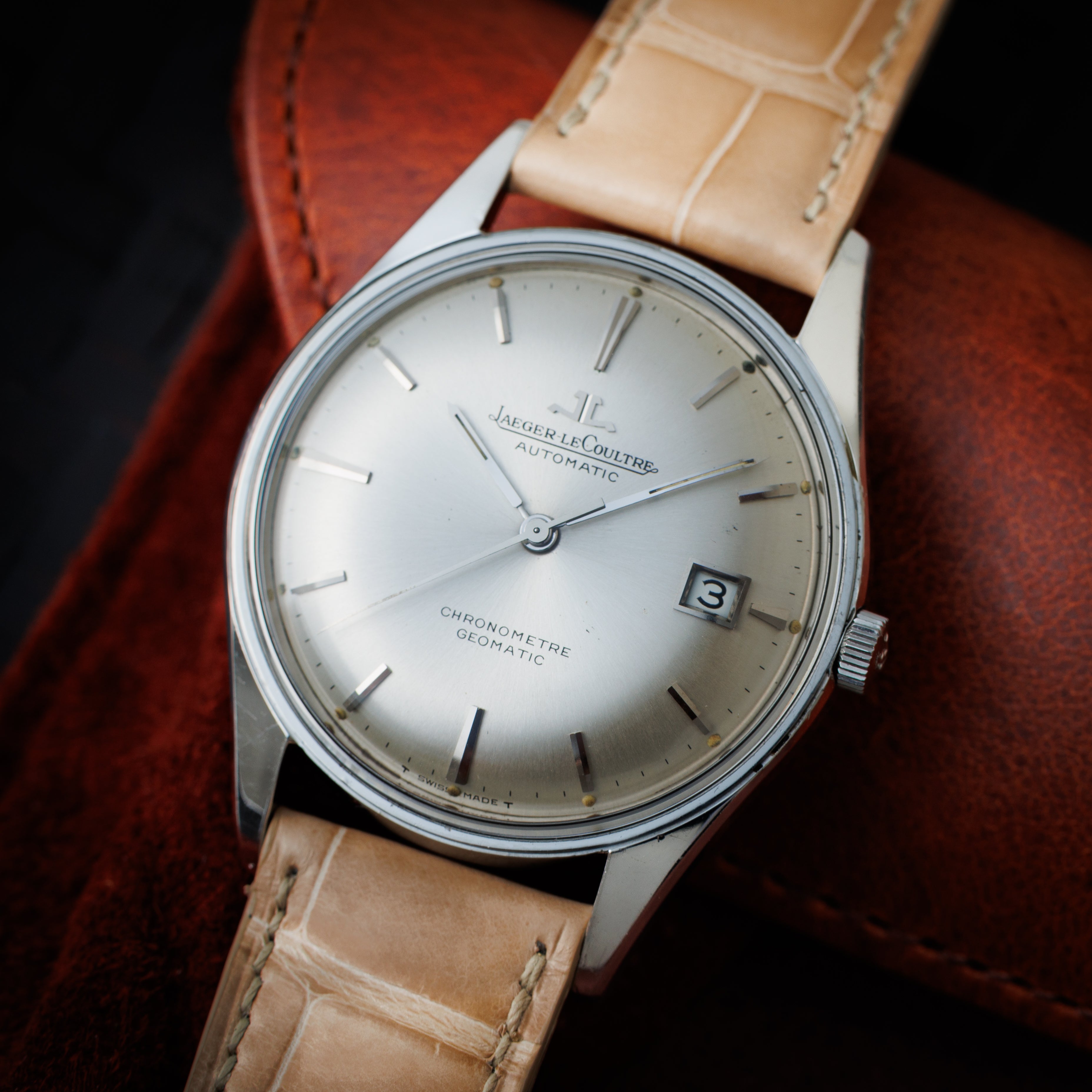 ジャガールクルト ジオマチック 1960年代製 Ref.E399 Cal.K881G クロノメータームーブ 自動巻き