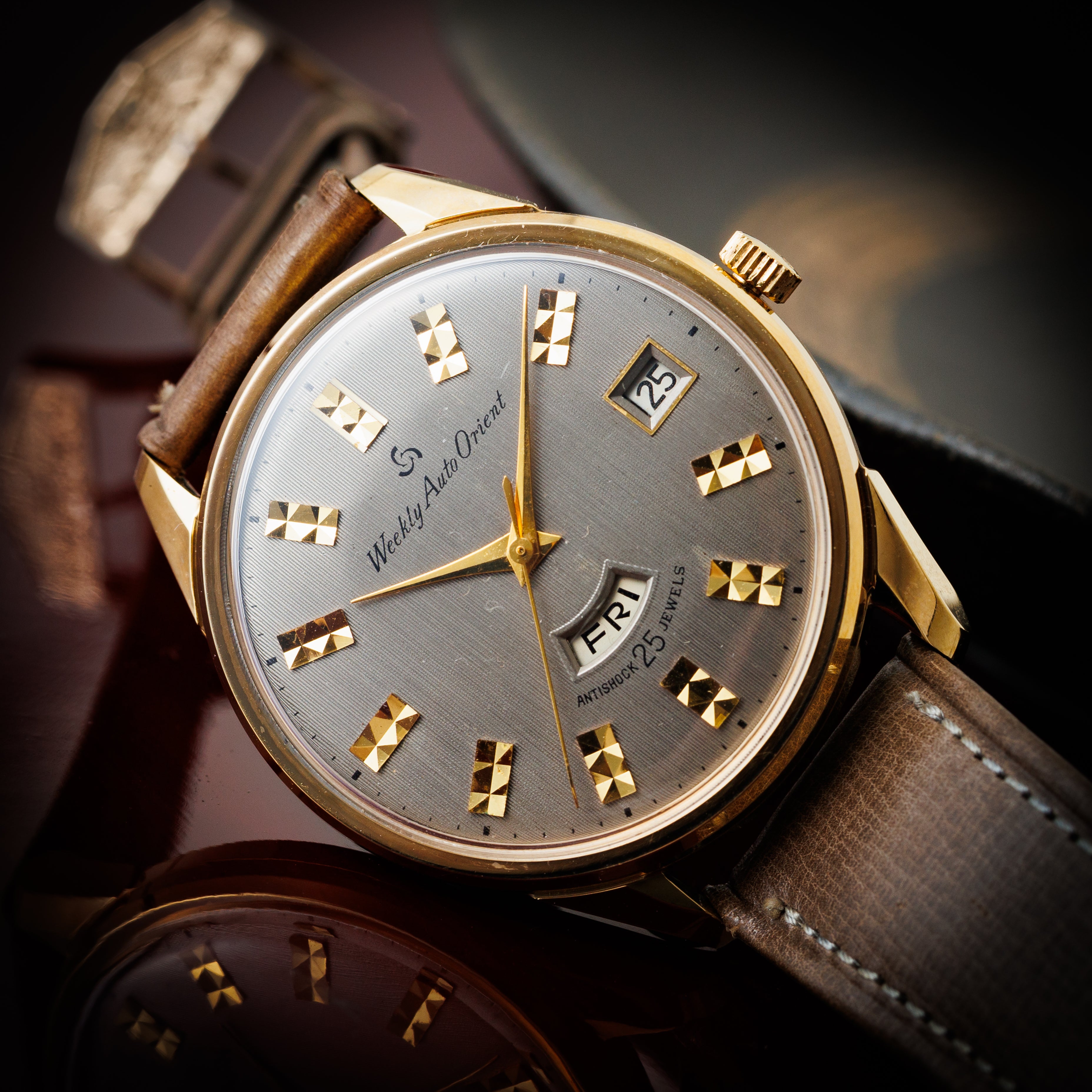 ウィークリー オート オリエント 1960年代製 デイデイト