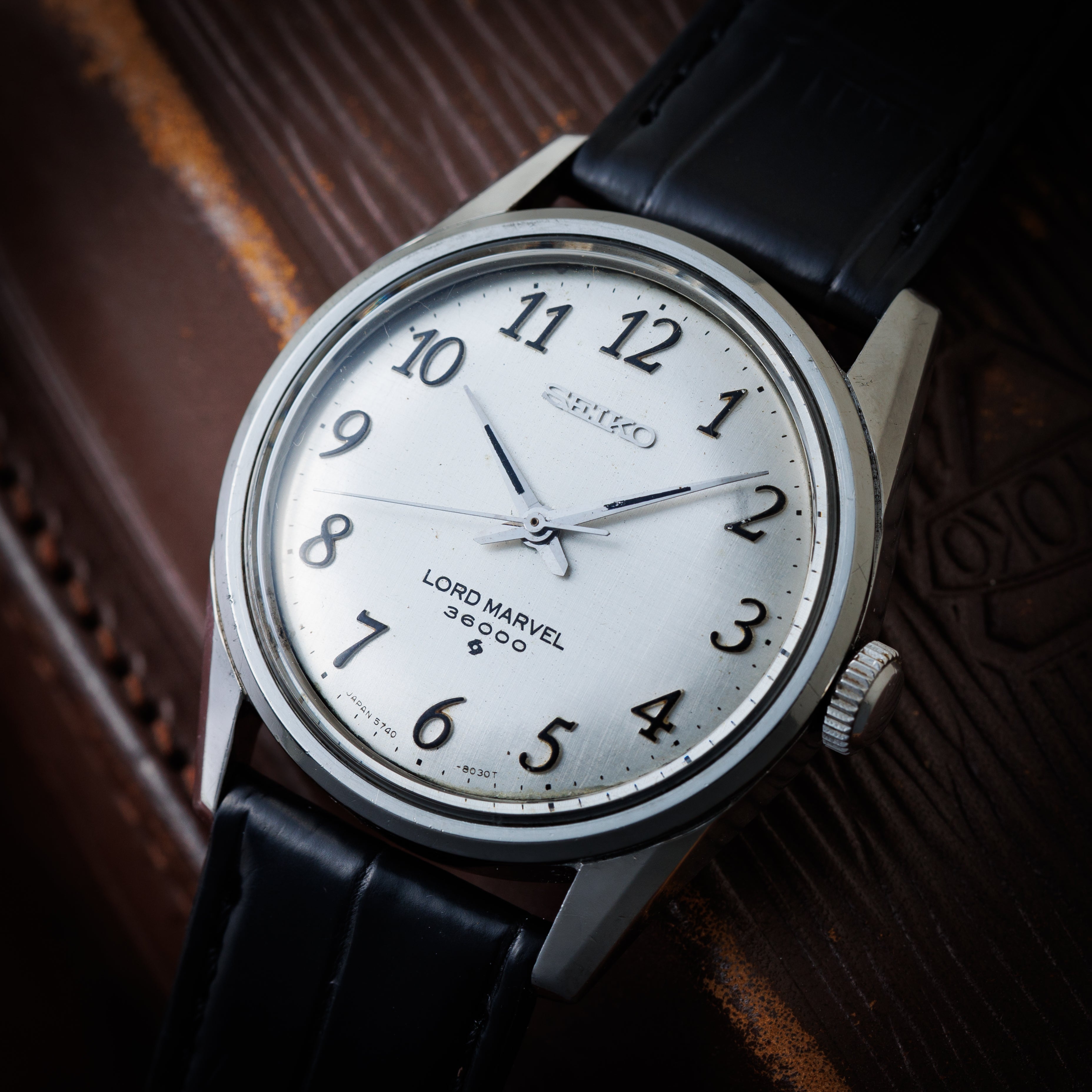 セイコー ロードマーベル 36000 1975年製 Ref.5740-8000 10振動手巻き 全アラビアダイヤル